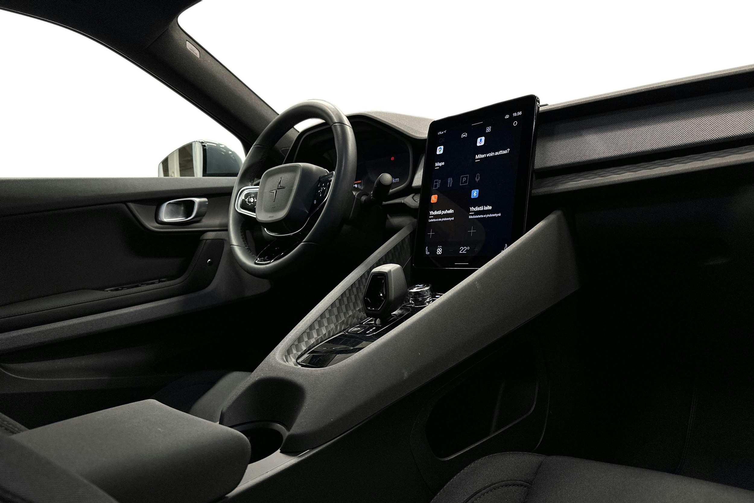 harmaa Polestar 2 2023 kuva 9.