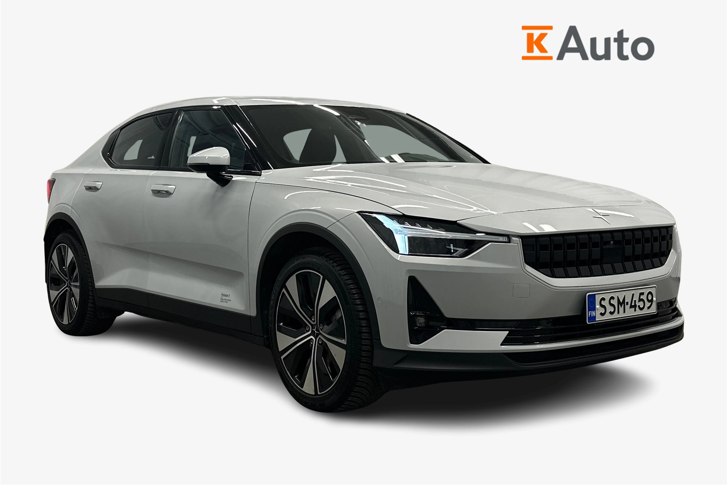 harmaa Polestar 2 2023 kuva 1.