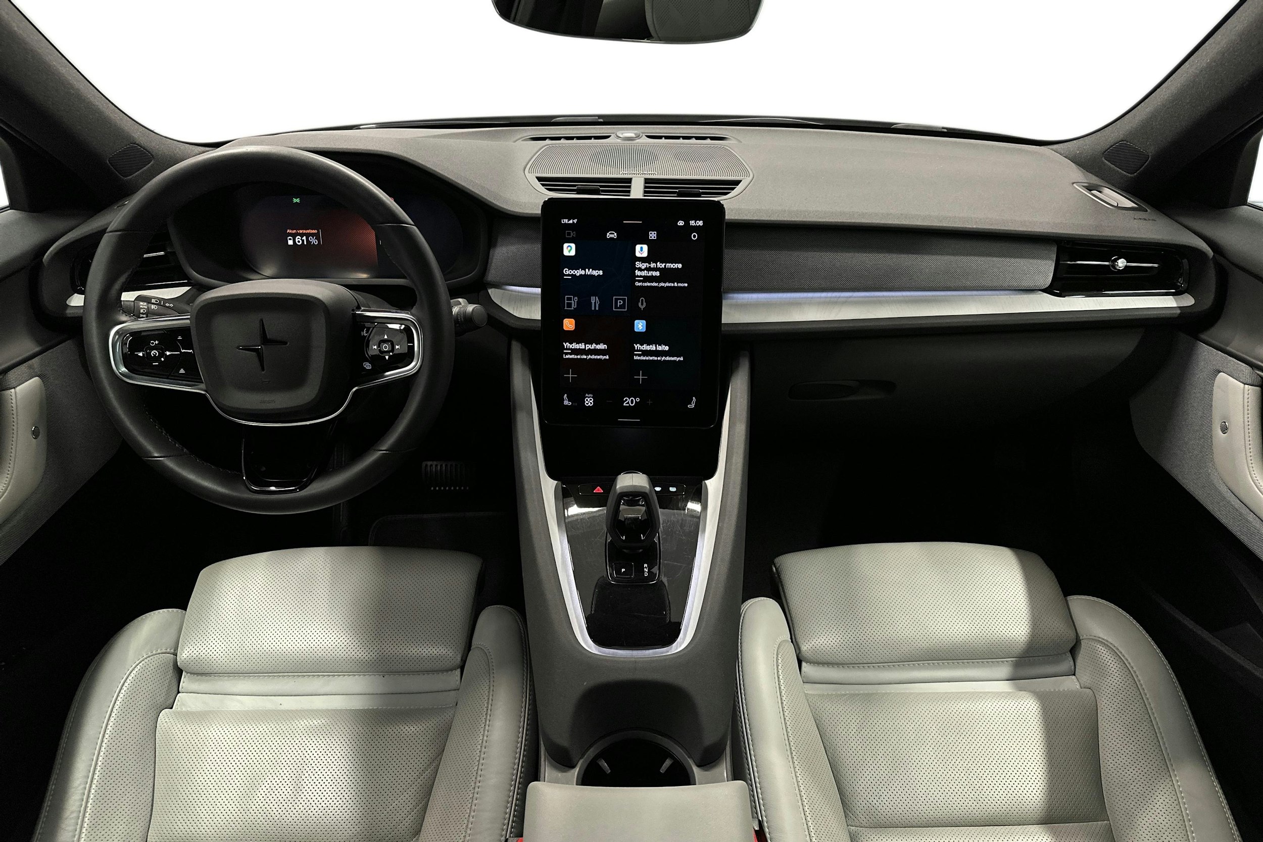 harmaa Polestar 2 2023 kuva 9.