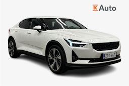 valkoinen Polestar 2 2023 kuva 1.