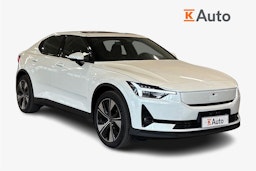 valkoinen Polestar 2 2024 kuva 1.
