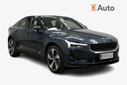 sininen Polestar 2 2024 kuva 1.
