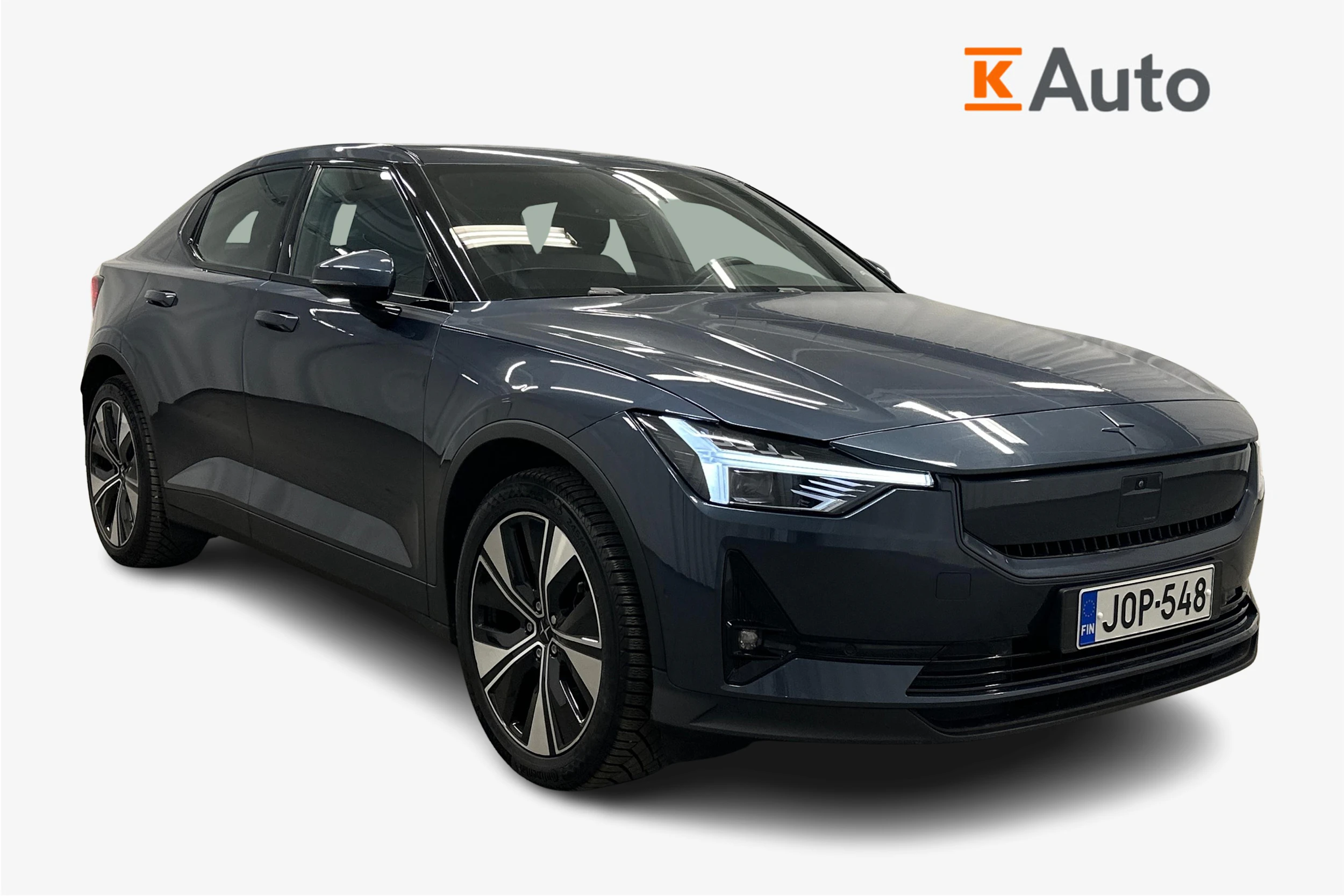 harmaa Polestar 2 2024 kuva 1.