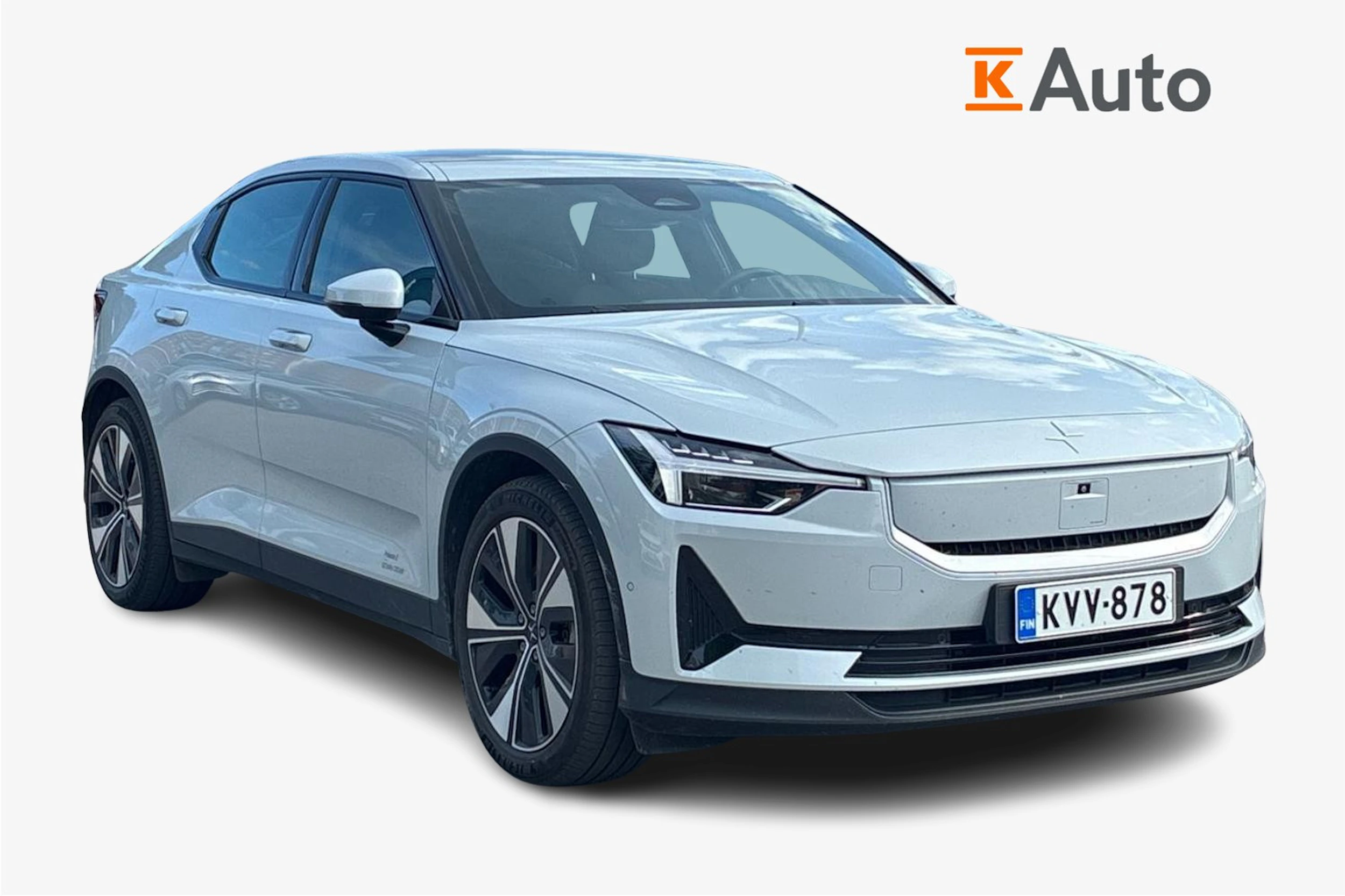 harmaa Polestar 2 2024 kuva 1.