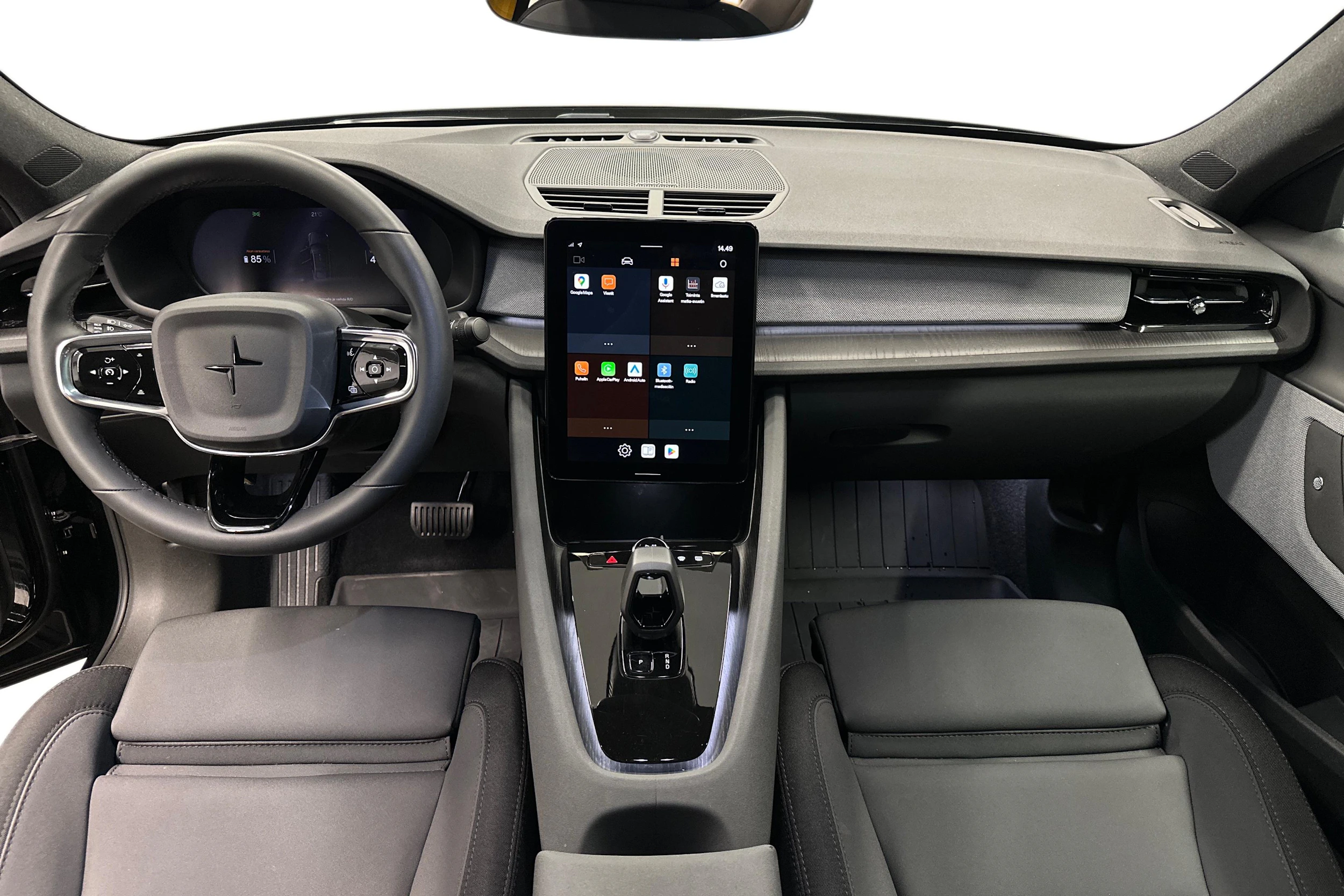 musta Polestar 2 2024 kuva 7.