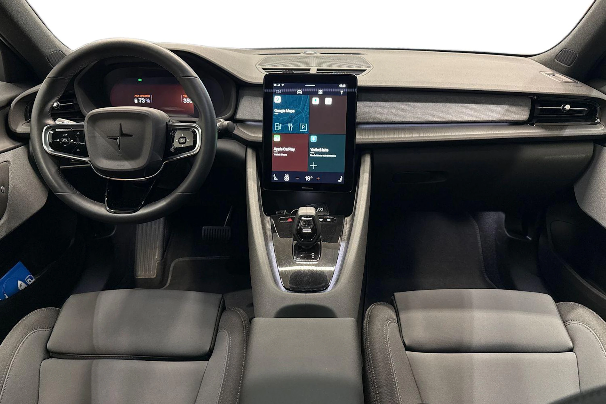 musta Polestar 2 2024 kuva 9.