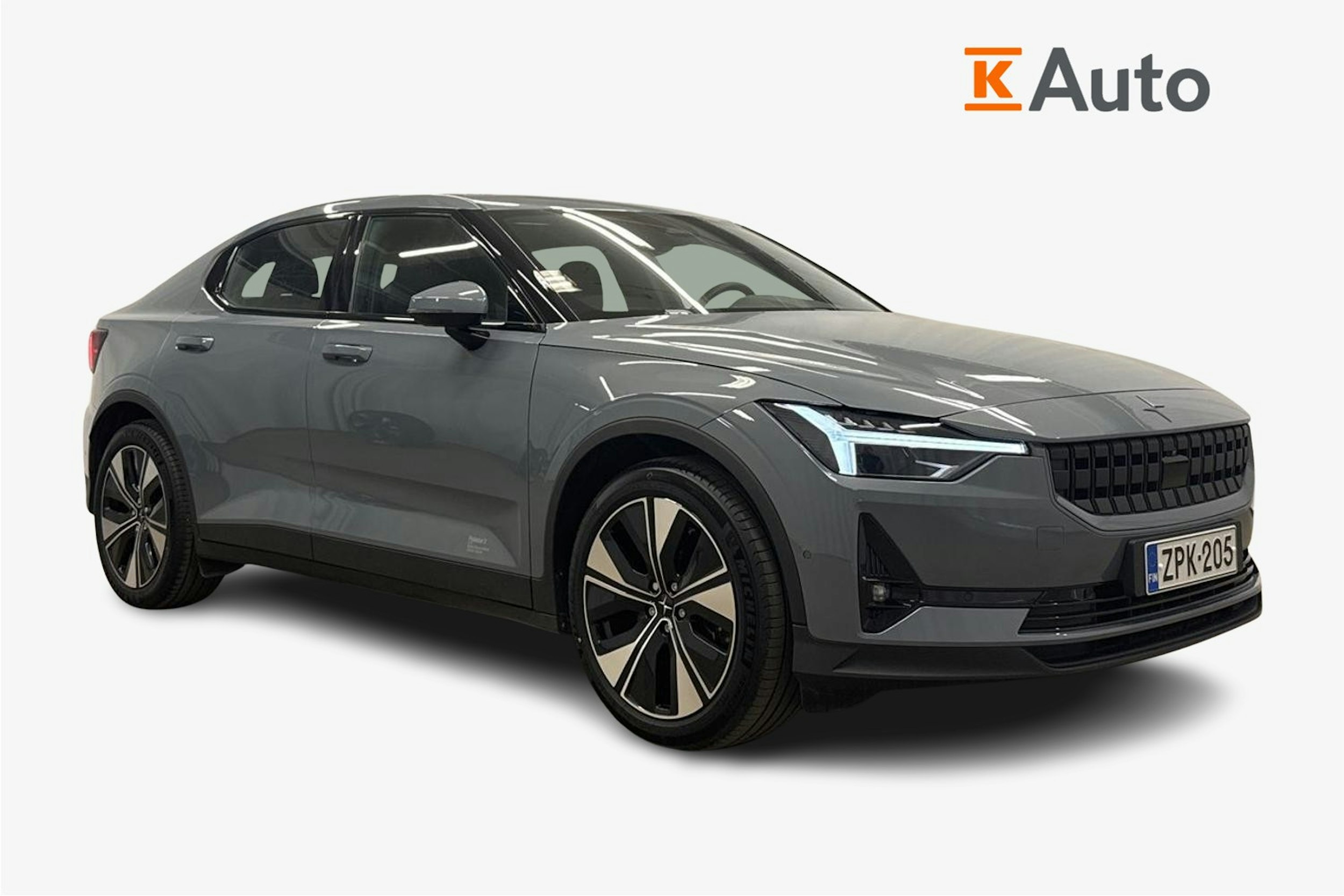 harmaa Polestar 2 2023 kuva 1.