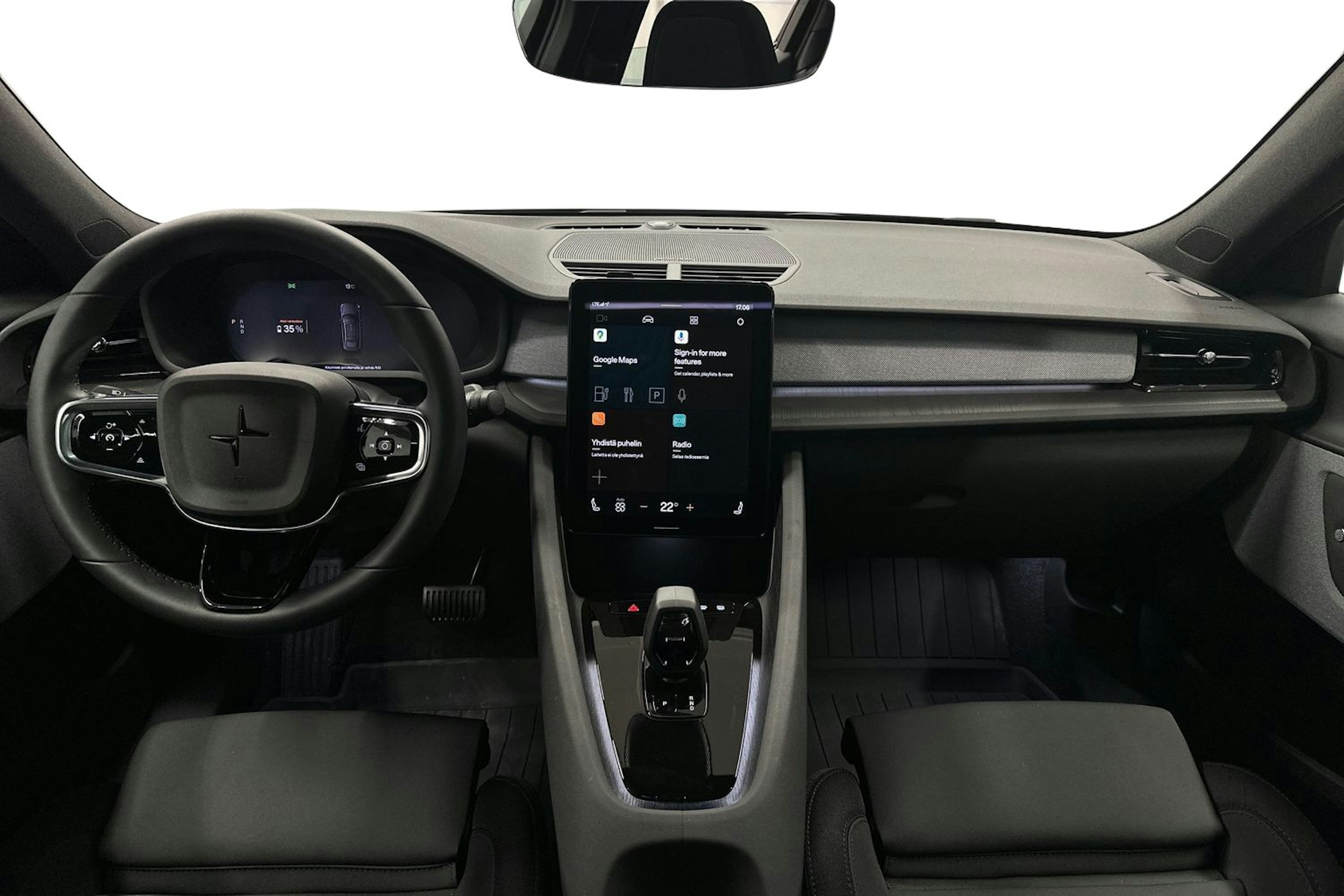 musta Polestar 2 2024 kuva 9.