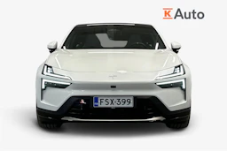 valkoinen Polestar 4 2024 kuva 5.