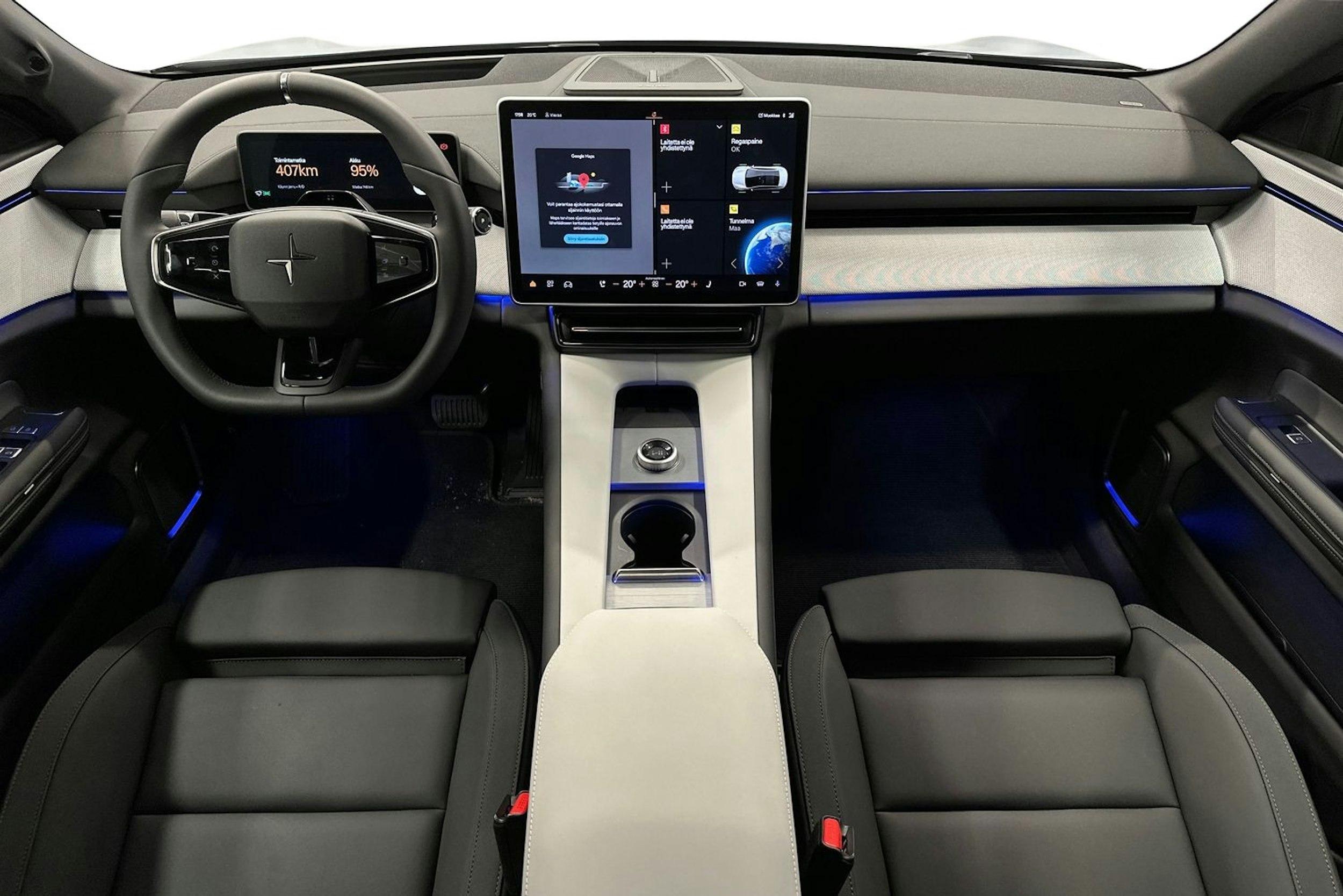 sininen Polestar 4 2024 kuva 9.
