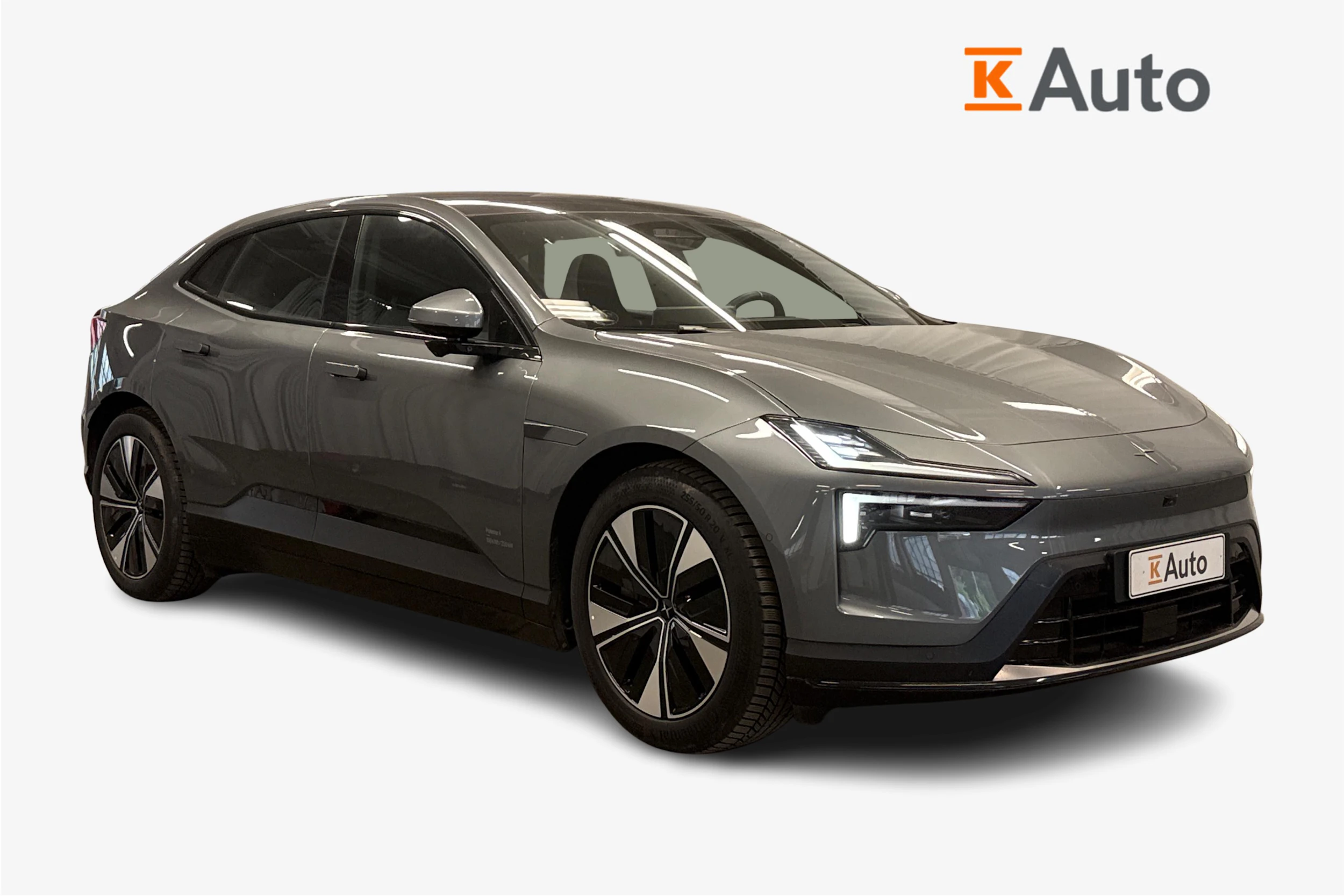 harmaa Polestar 4 2025 kuva 1.