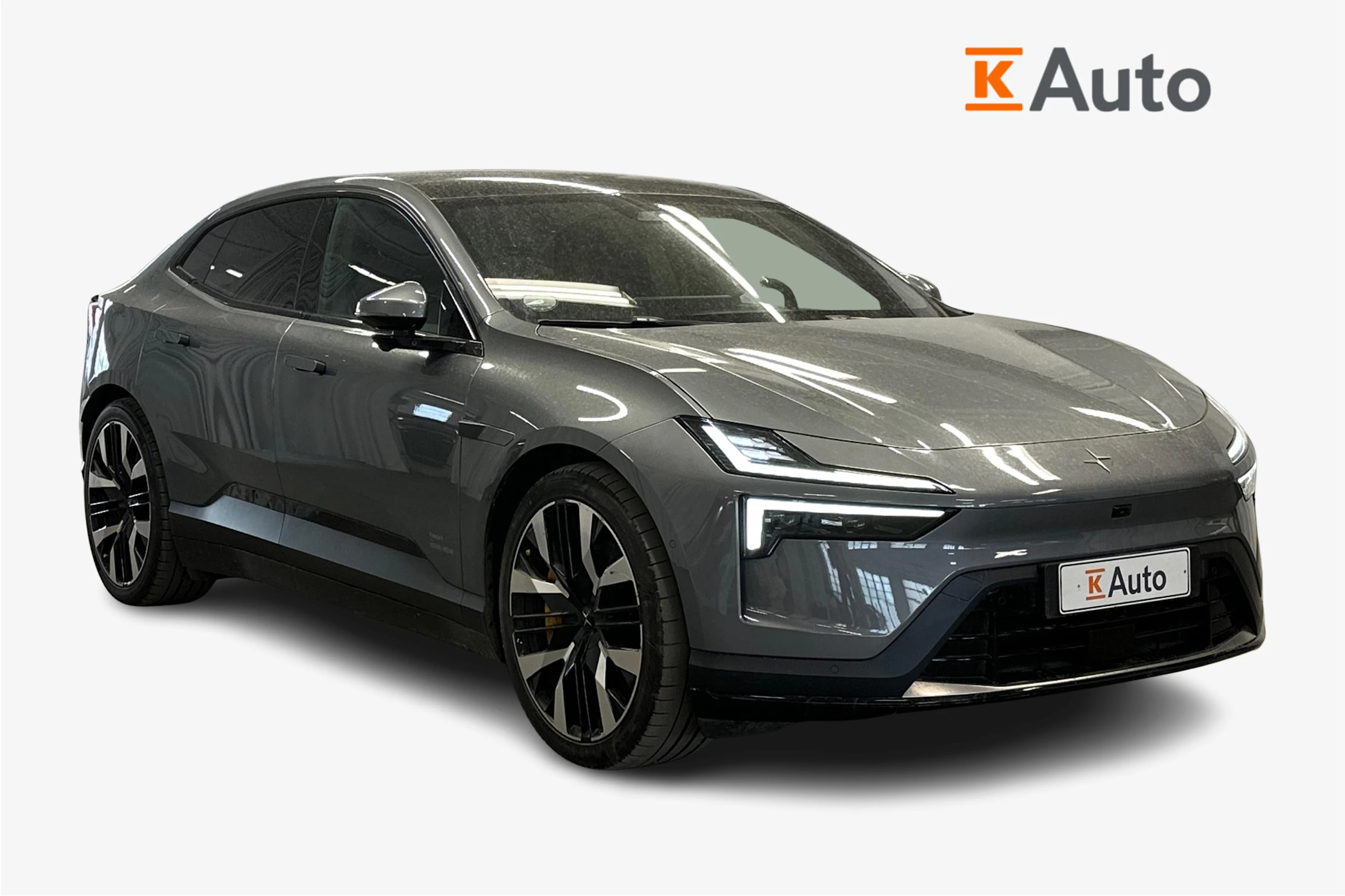harmaa Polestar 4 2025 kuva 1.