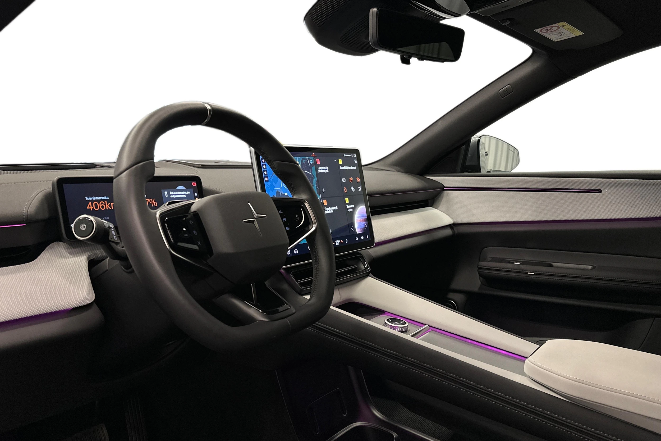 harmaa Polestar 4 2025 kuva 8.