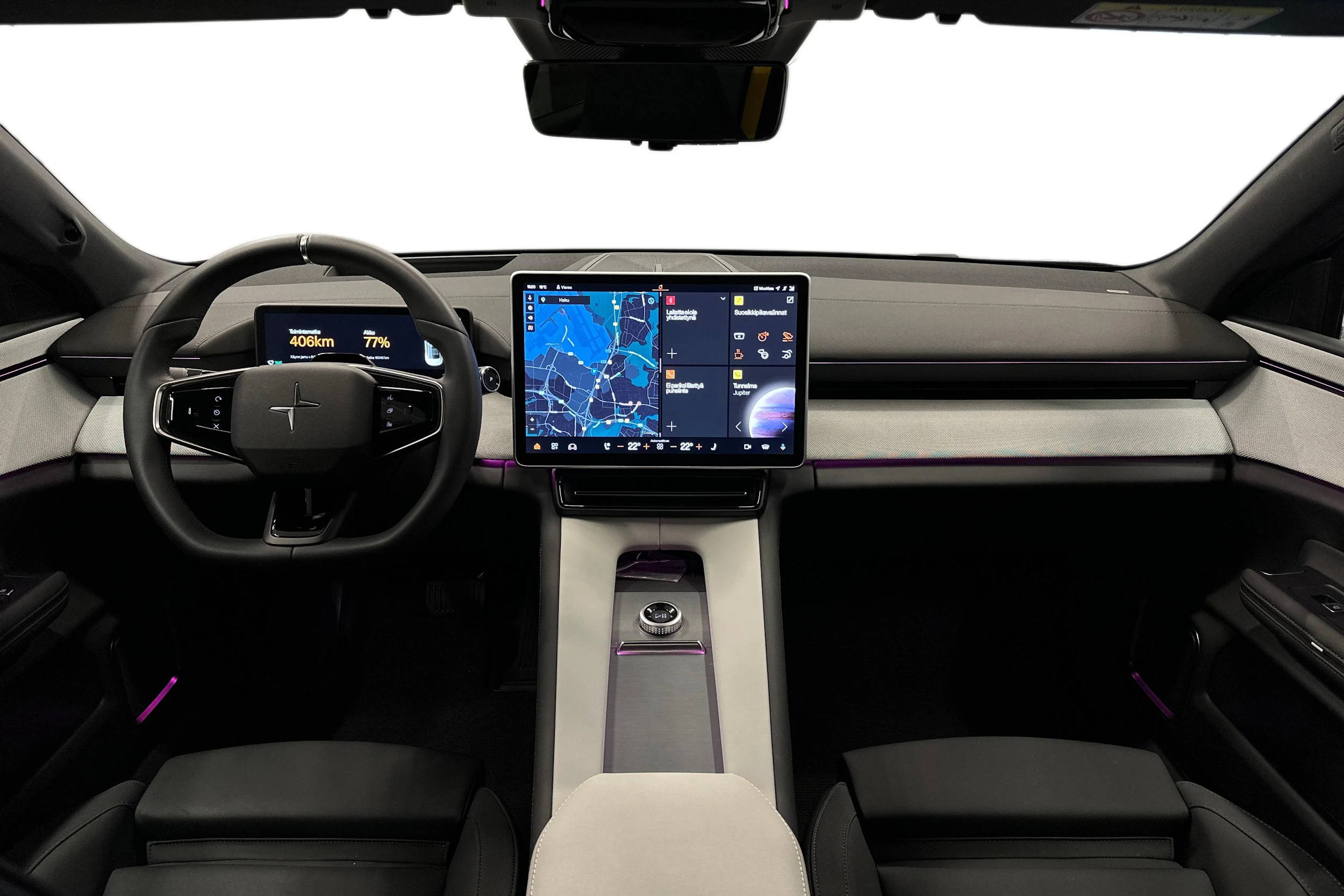 harmaa Polestar 4 2025 kuva 9.