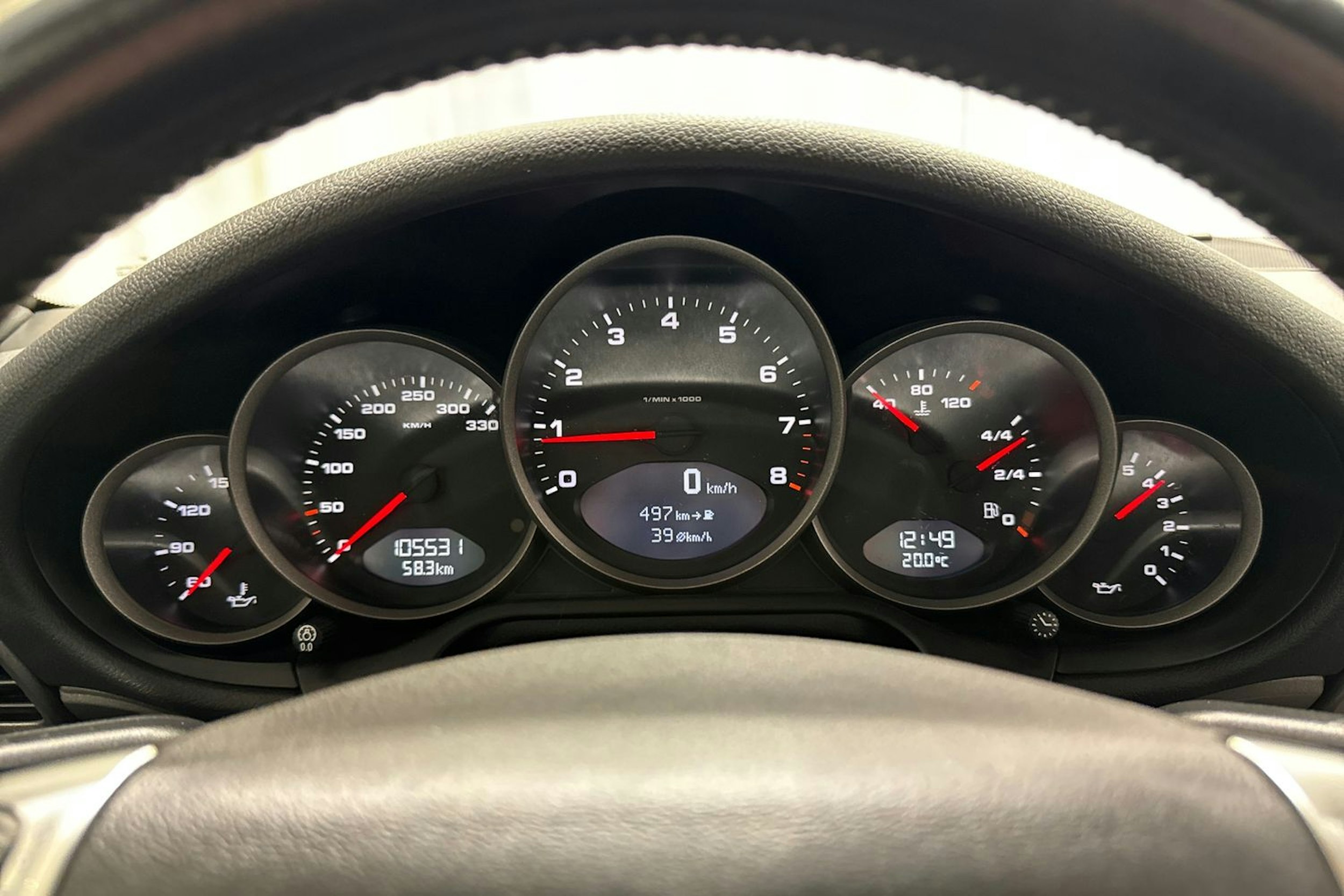 harmaa Porsche 911 2007 kuva 23.