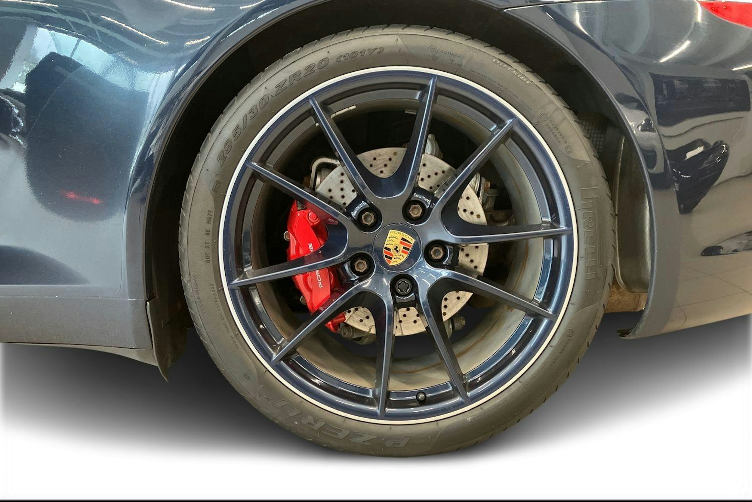 sininen Porsche 911 2012 kuva 8.