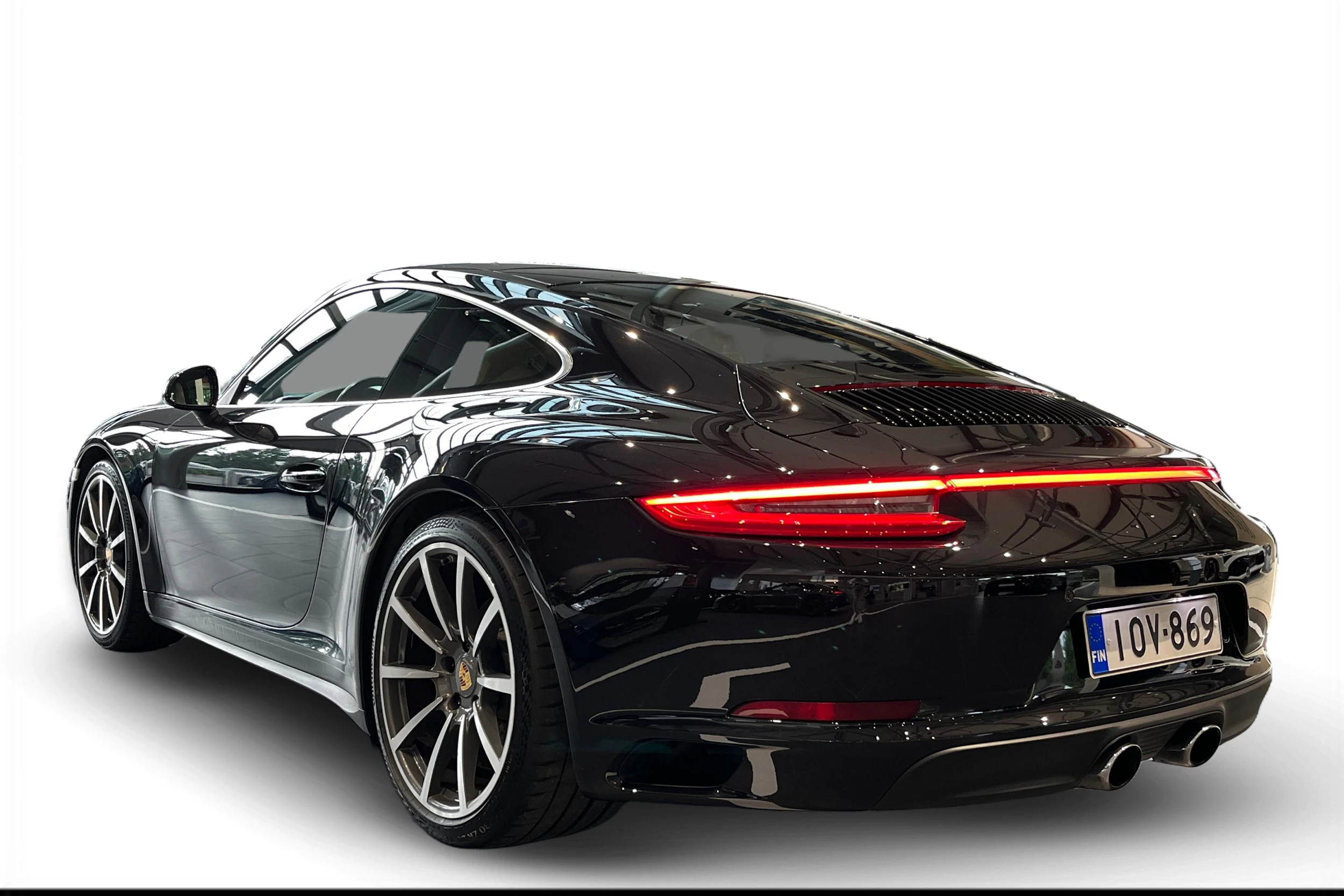 musta Porsche 911 2017 kuva 2.