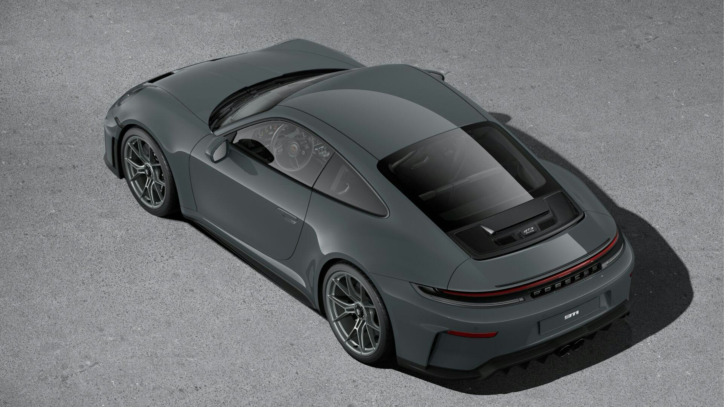 harmaa Porsche 911 2025 kuva 3.