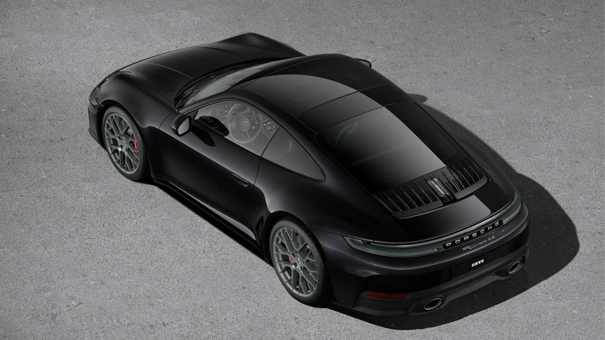 jet black metallic Porsche 911 2026 kuva 4.