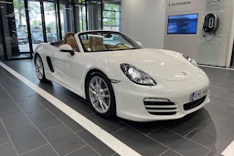 valkoinen Porsche Boxster 2013 kuva 10.