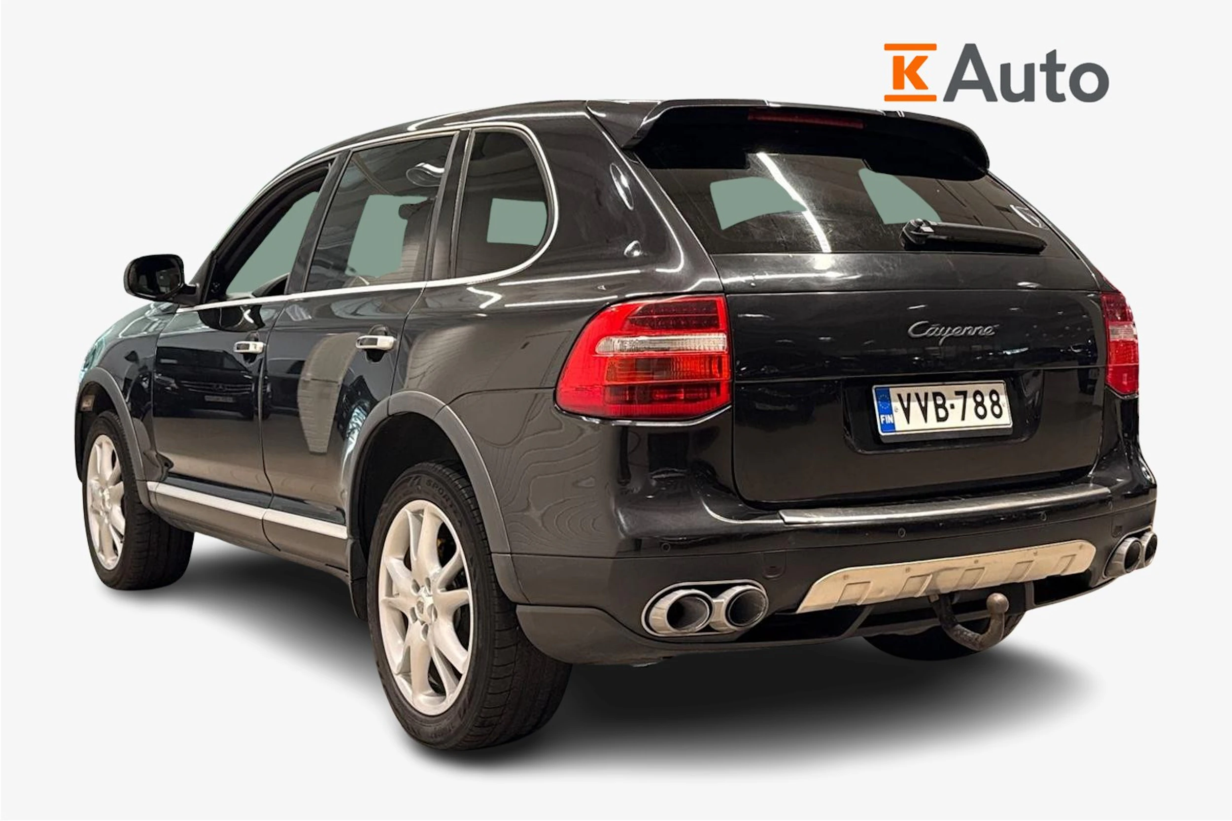 Musta Porsche Cayenne 2009 kuva 3.