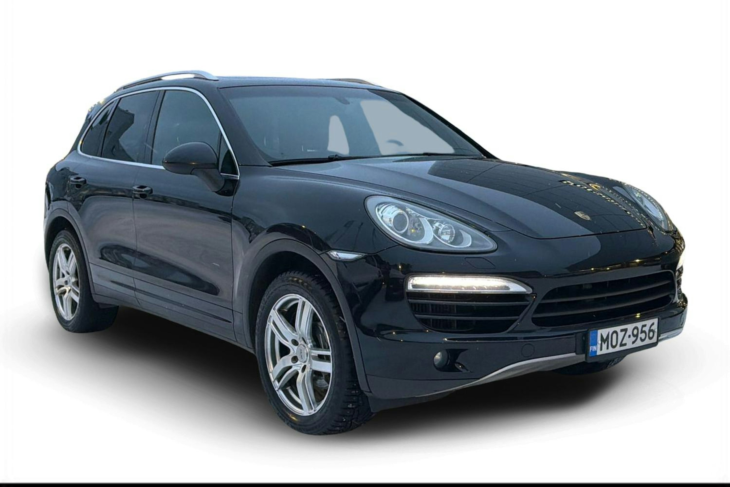 Musta Porsche Cayenne 2011 kuva 1.