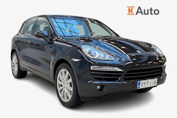 musta Porsche Cayenne 2011 kuva 1.