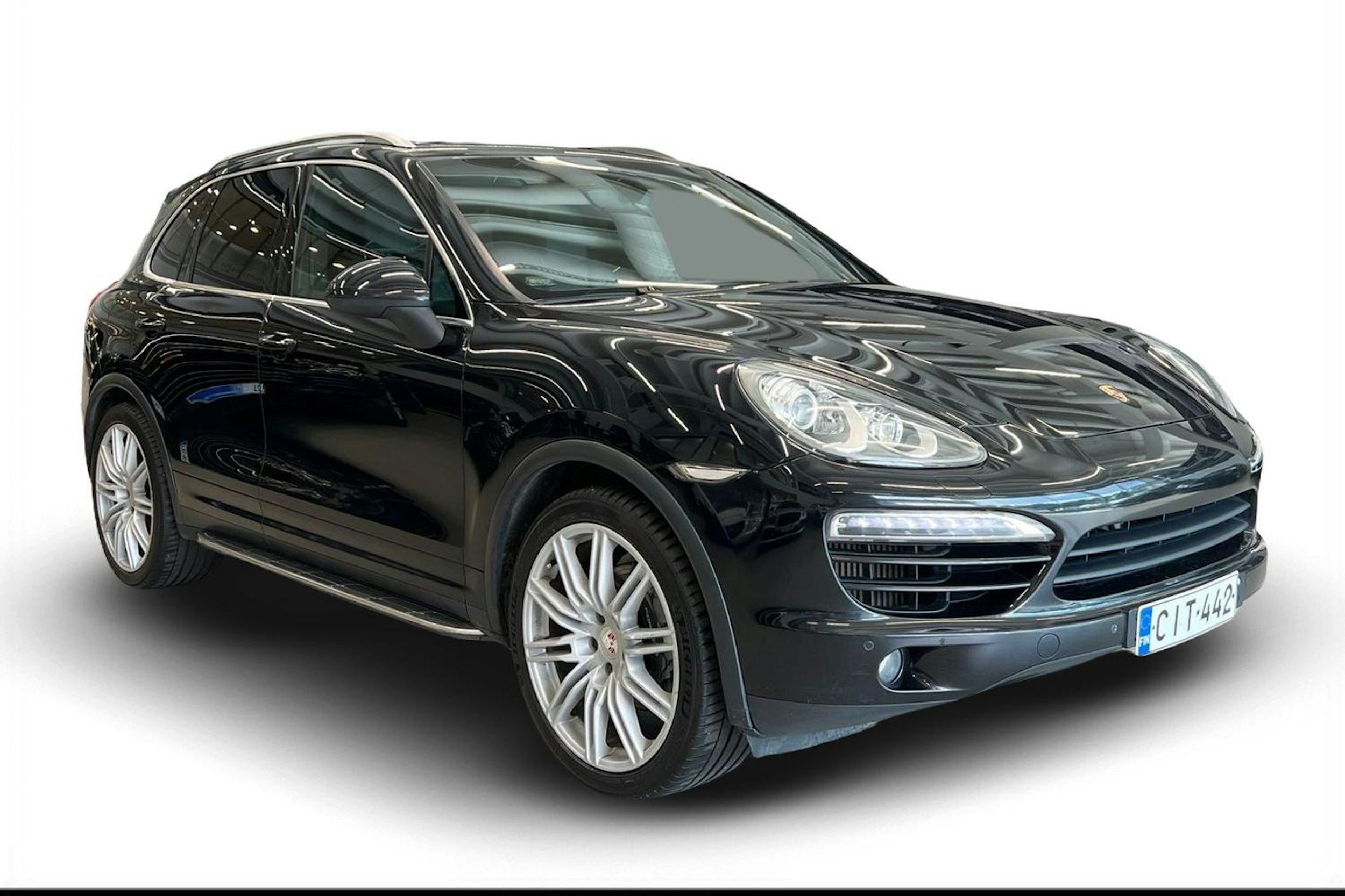 musta Porsche Cayenne 2012 kuva 1.