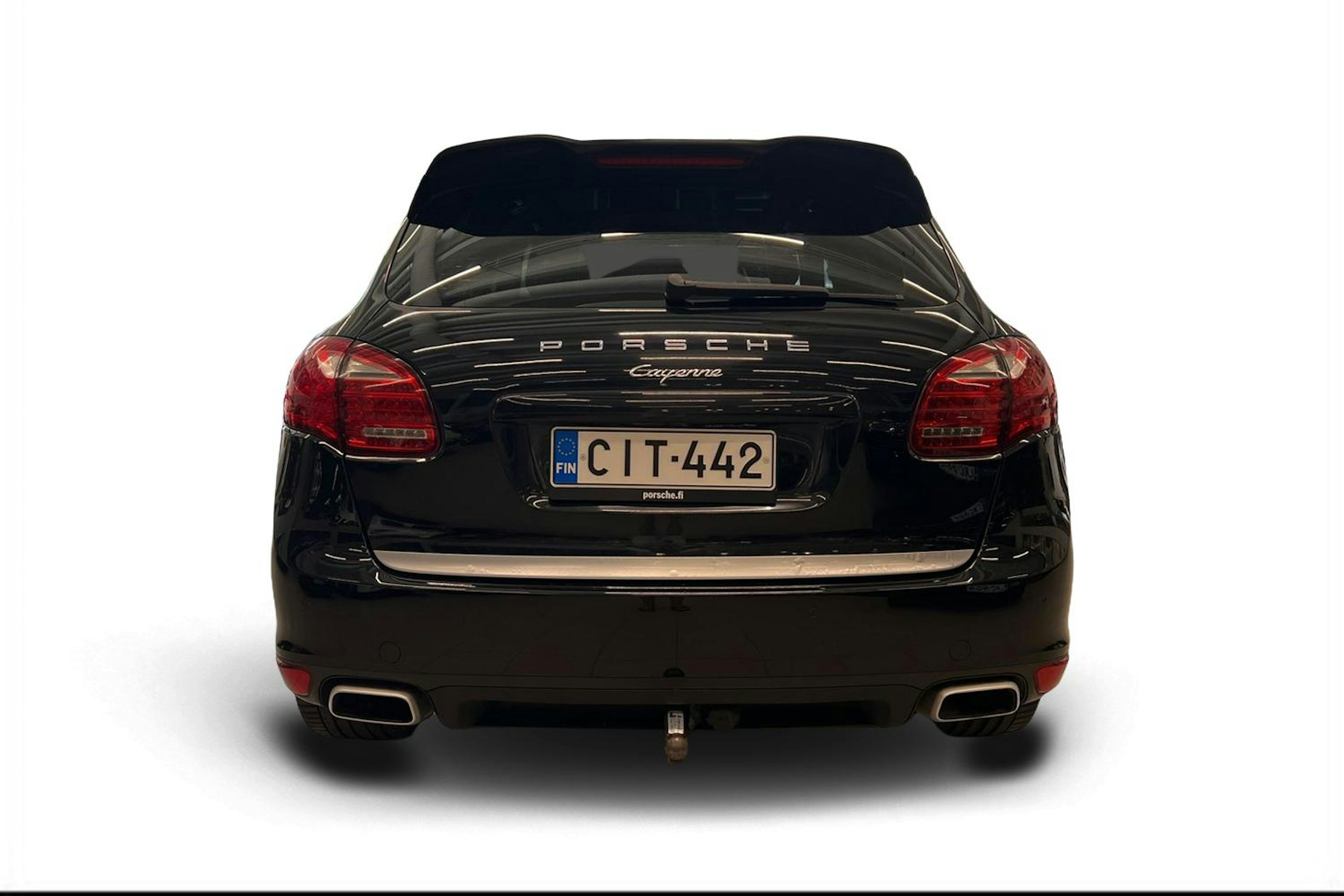 musta Porsche Cayenne 2012 kuva 3.