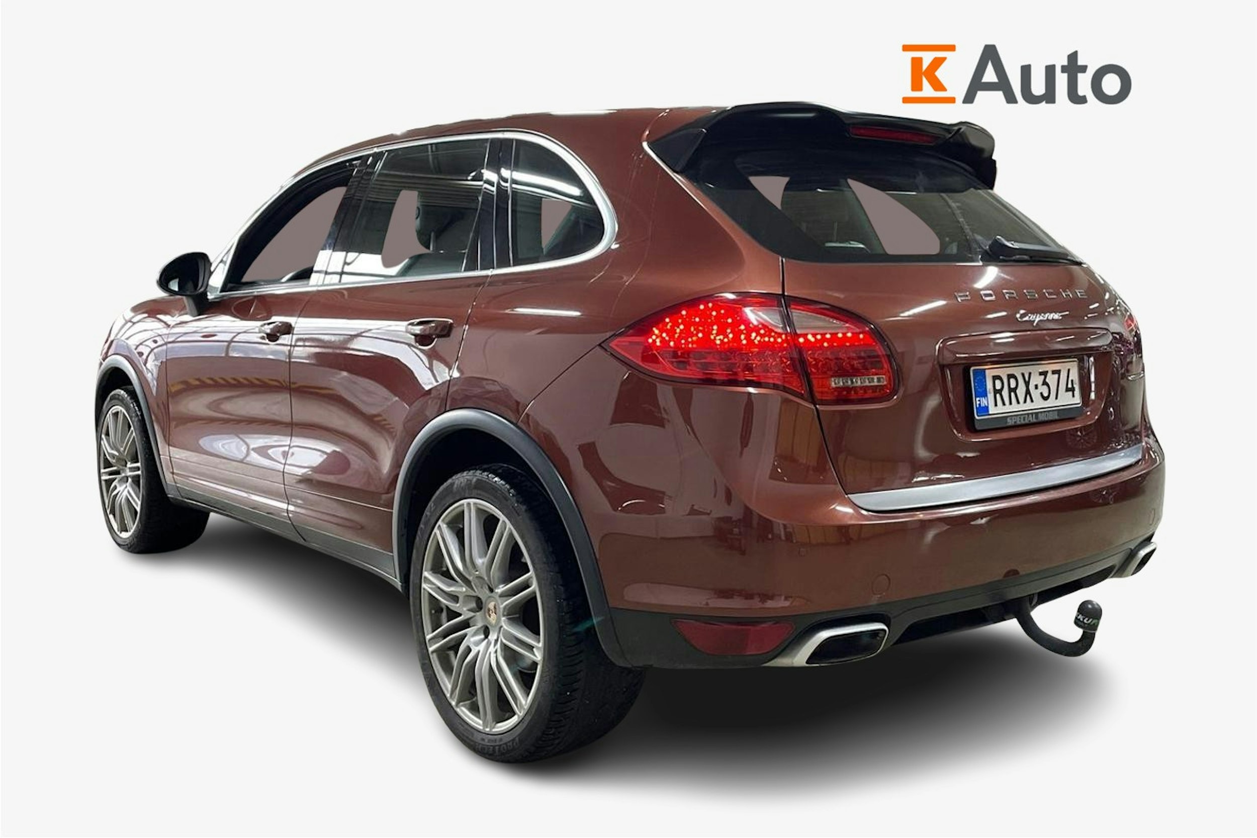 Ruskea (beige) Porsche Cayenne 2012 kuva 2.