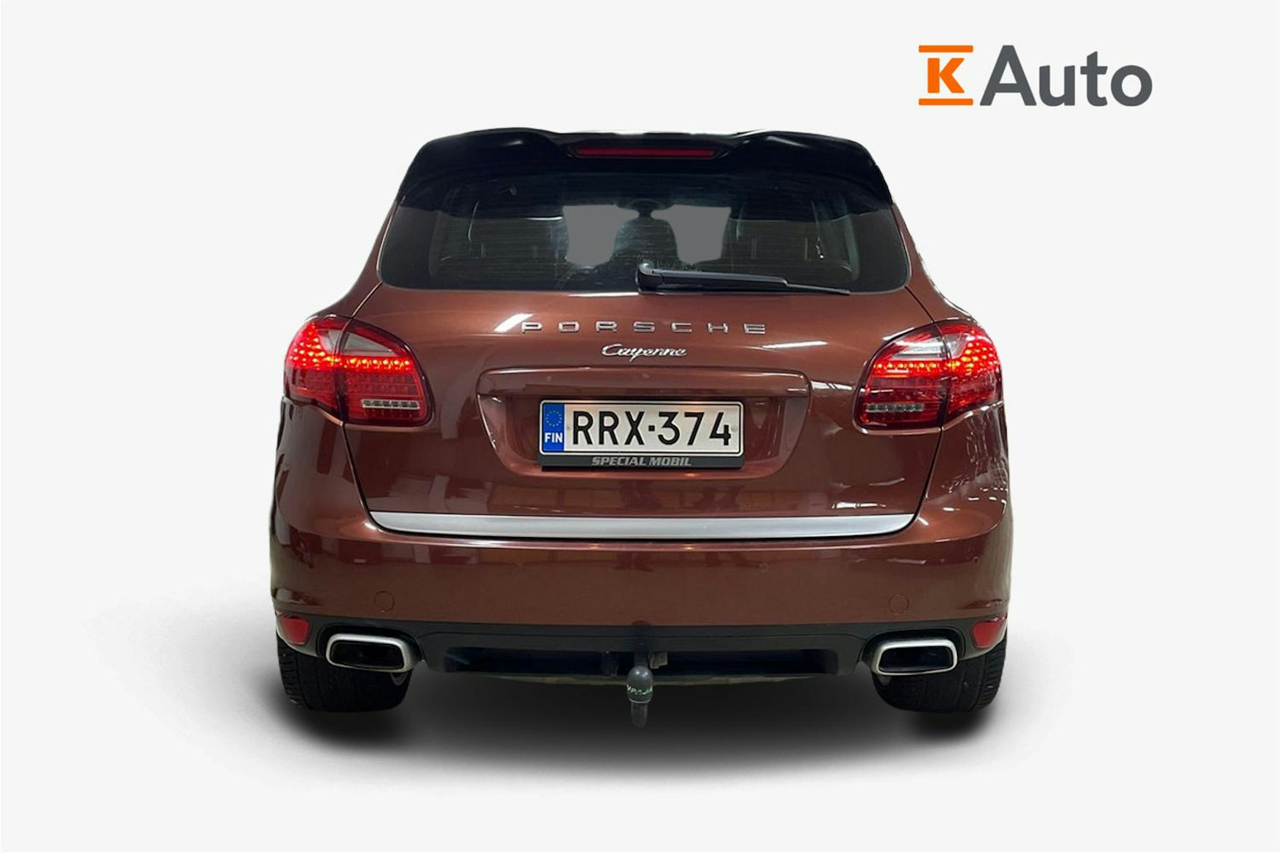 Ruskea (beige) Porsche Cayenne 2012 kuva 3.