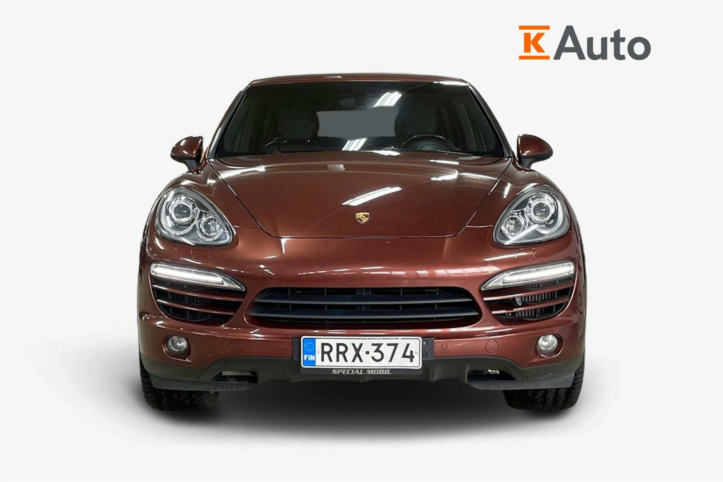 Ruskea (beige) Porsche Cayenne 2012 kuva 5.