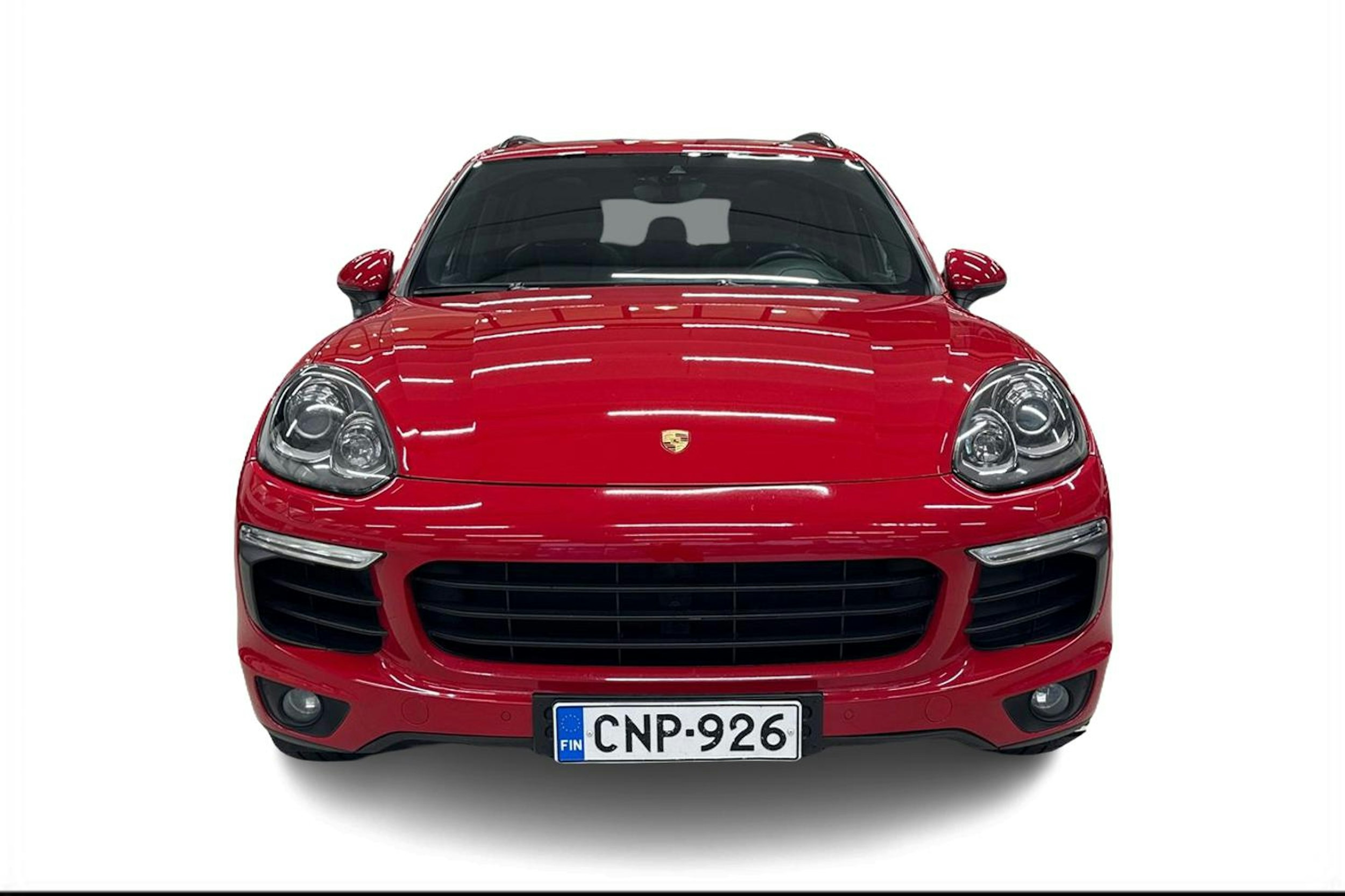 Punainen Porsche Cayenne 2014 kuva 4.