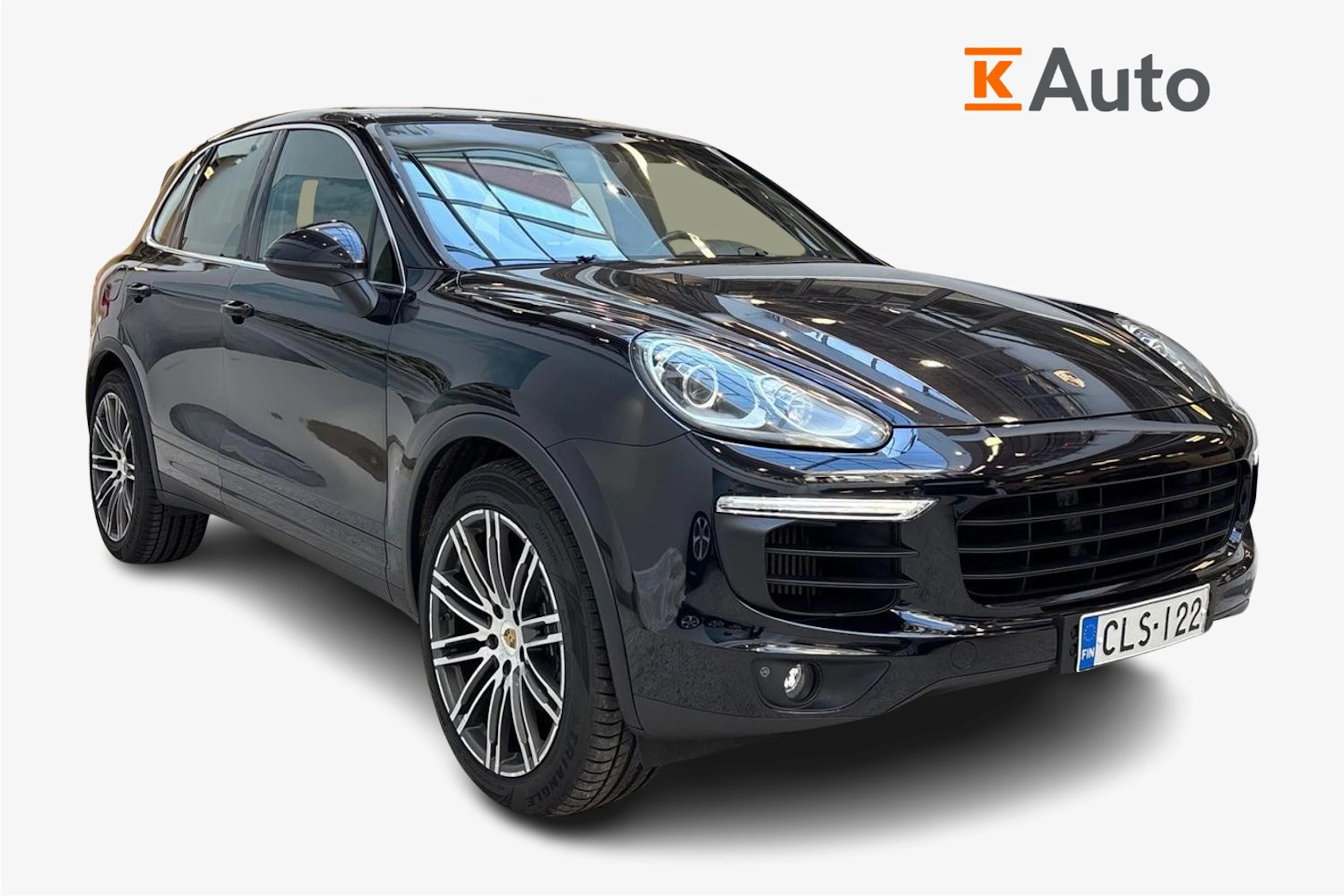 musta Porsche Cayenne 2015 kuva 1.