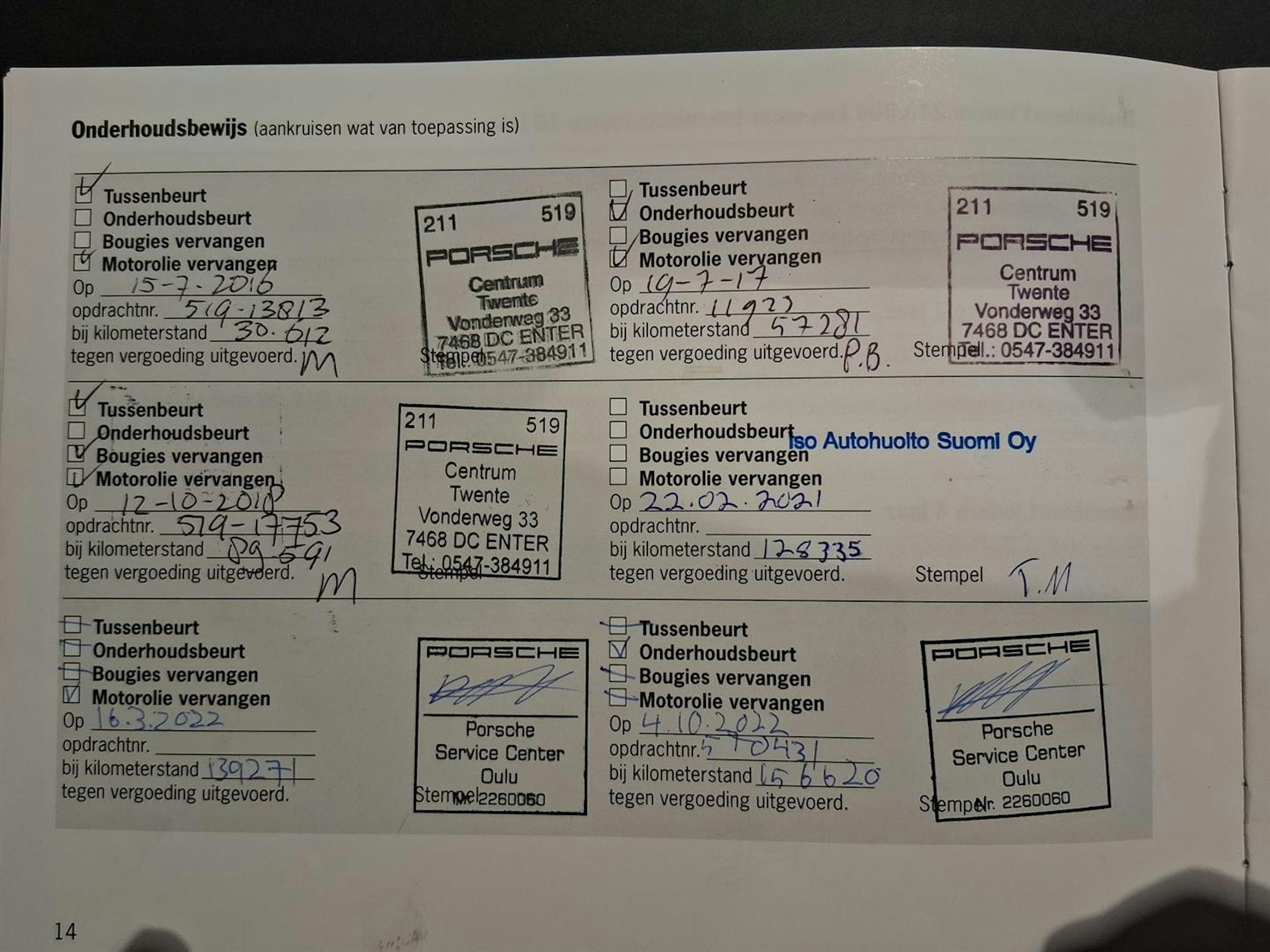 sininen Porsche Cayenne 2015 kuva 9.