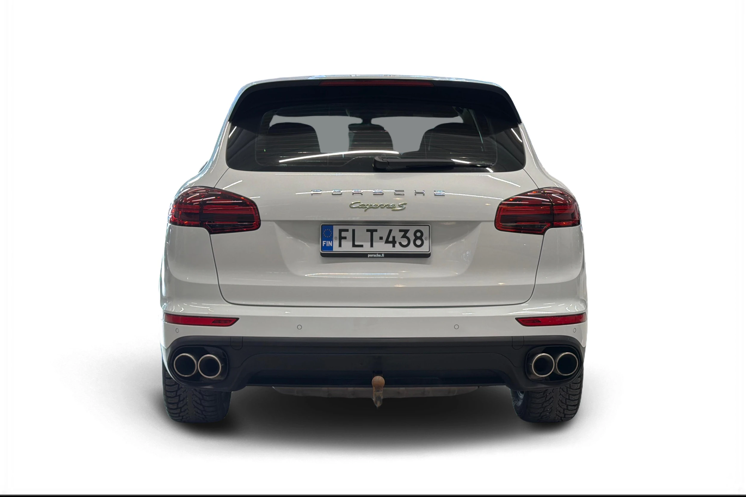Valkoinen Porsche Cayenne 2015 kuva 3.