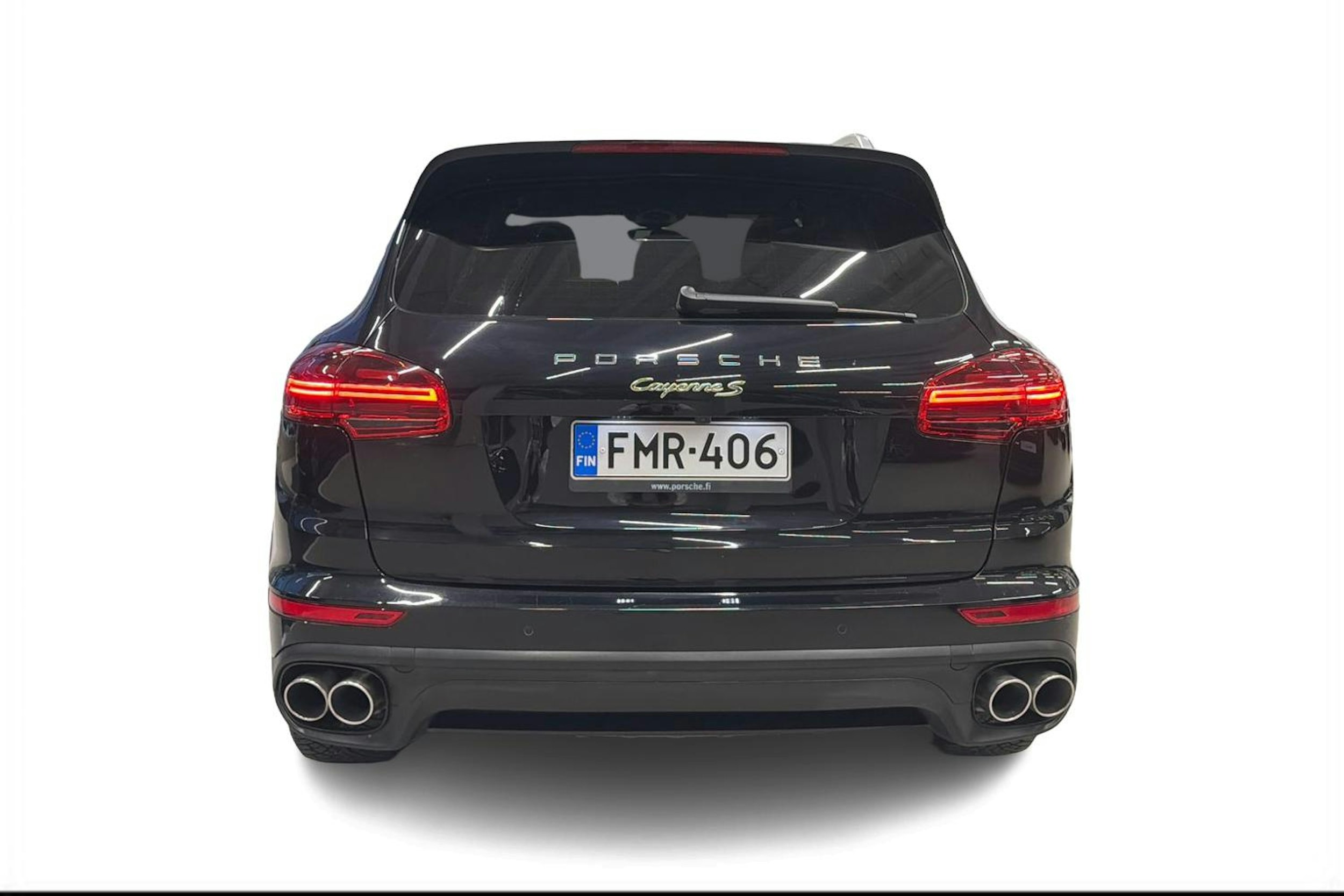Musta Porsche Cayenne 2015 kuva 3.