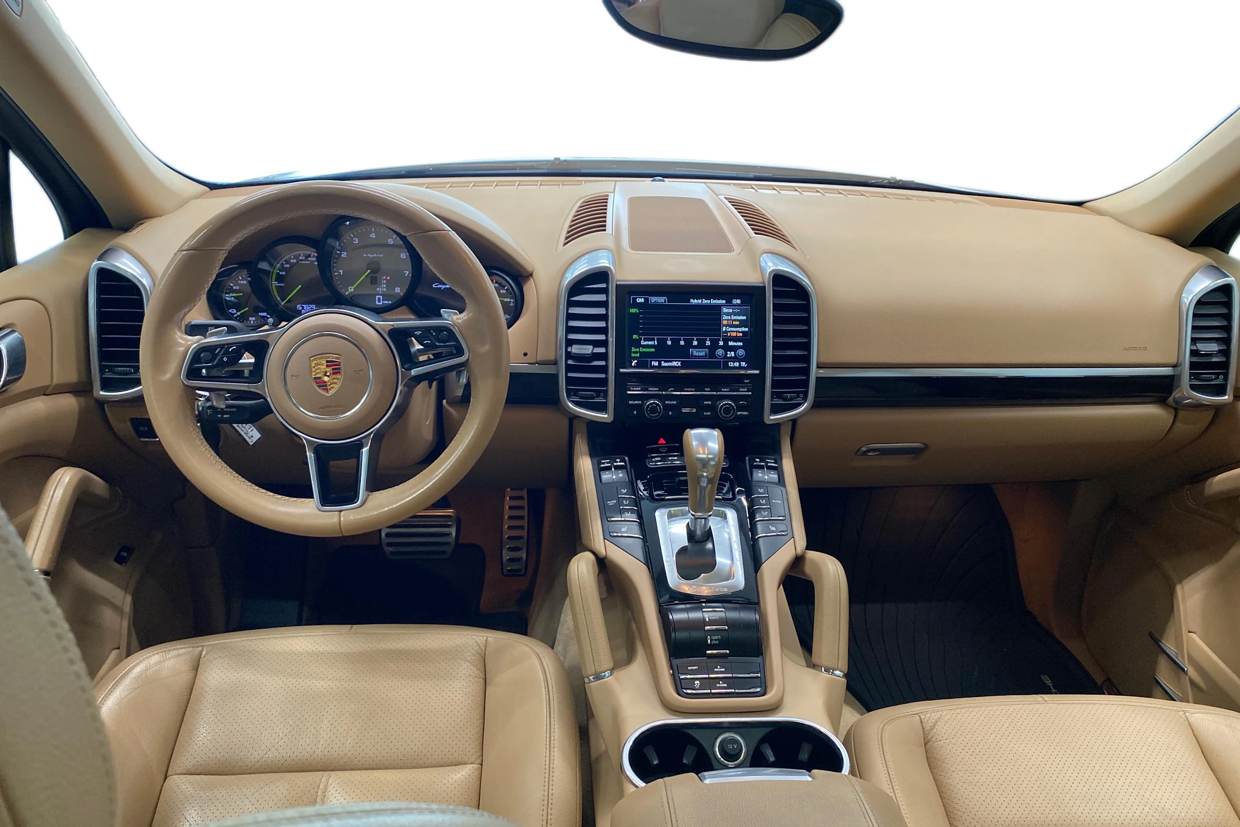 Valkoinen Porsche Cayenne 2015 kuva 7.