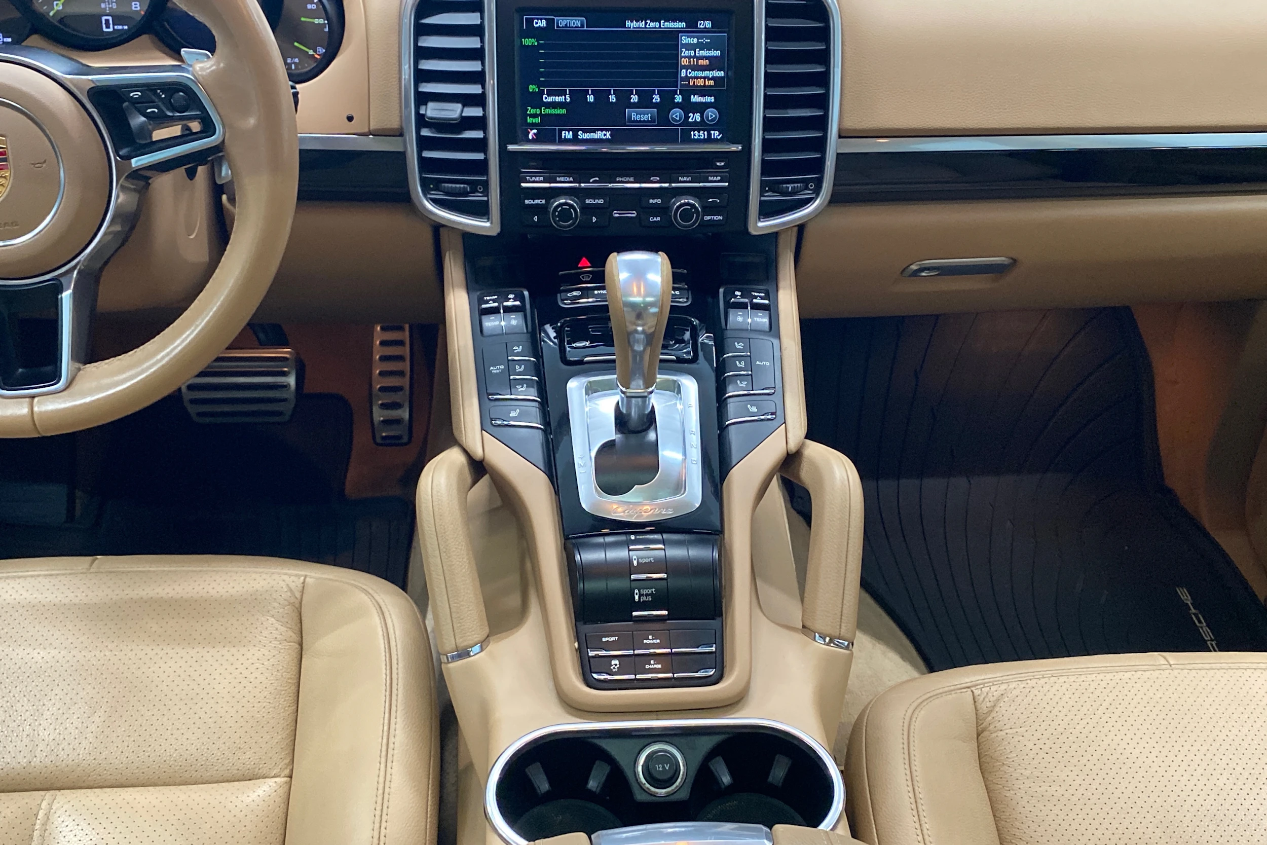 Valkoinen Porsche Cayenne 2015 kuva 15.