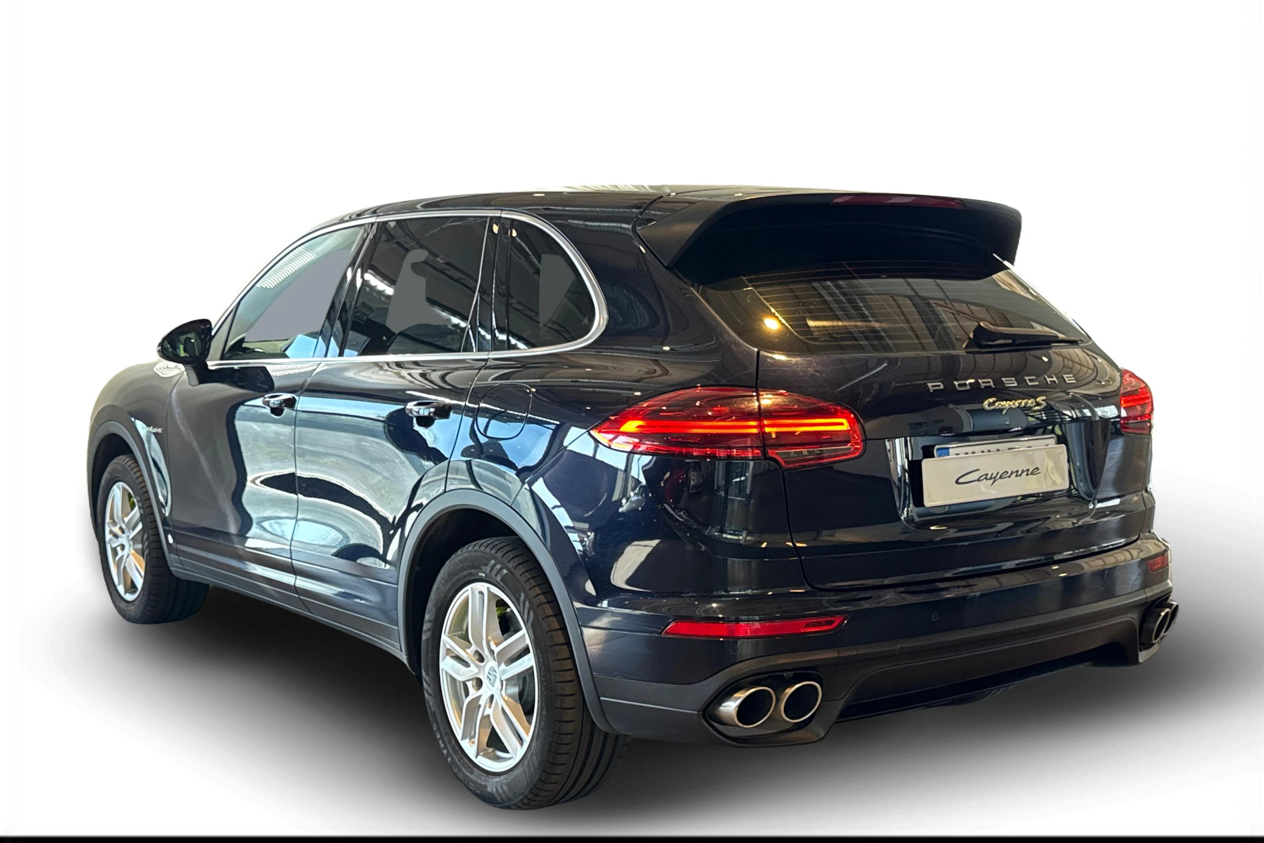 met. Sininen Porsche Cayenne 2015 kuva 2.