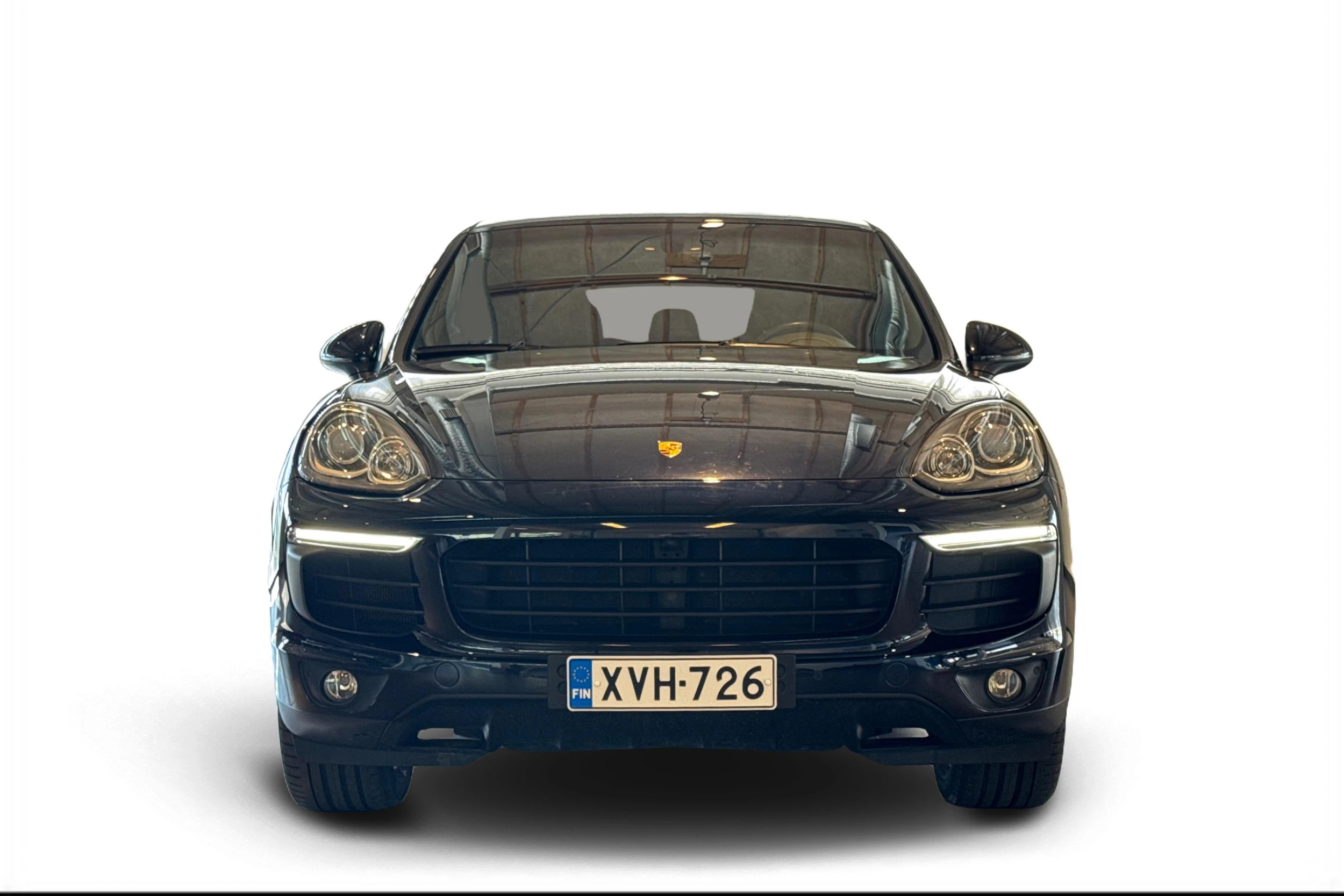 met. Sininen Porsche Cayenne 2015 kuva 5.