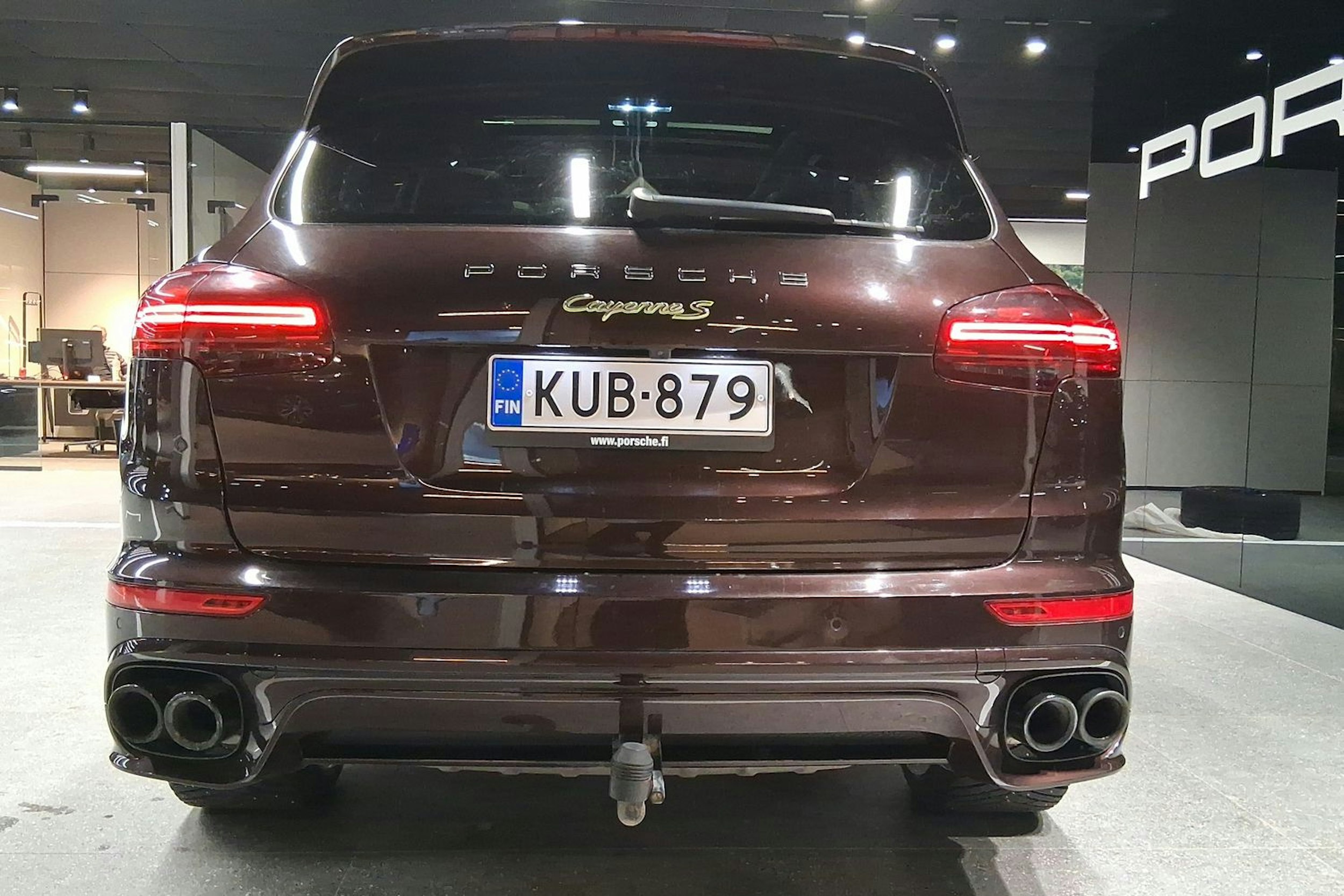 ruskea (beige) Porsche Cayenne 2016 kuva 22.