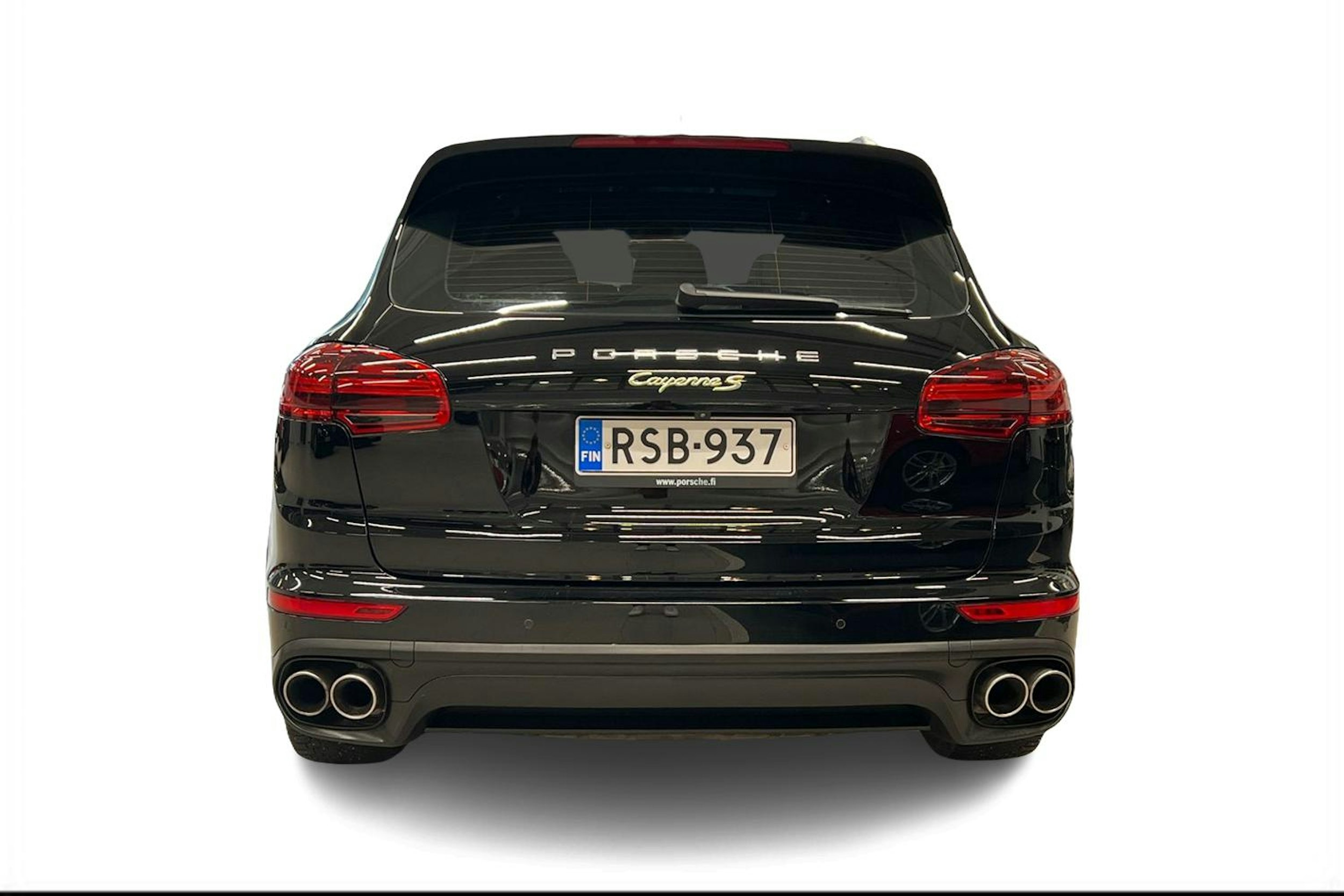 Musta Porsche Cayenne 2016 kuva 3.