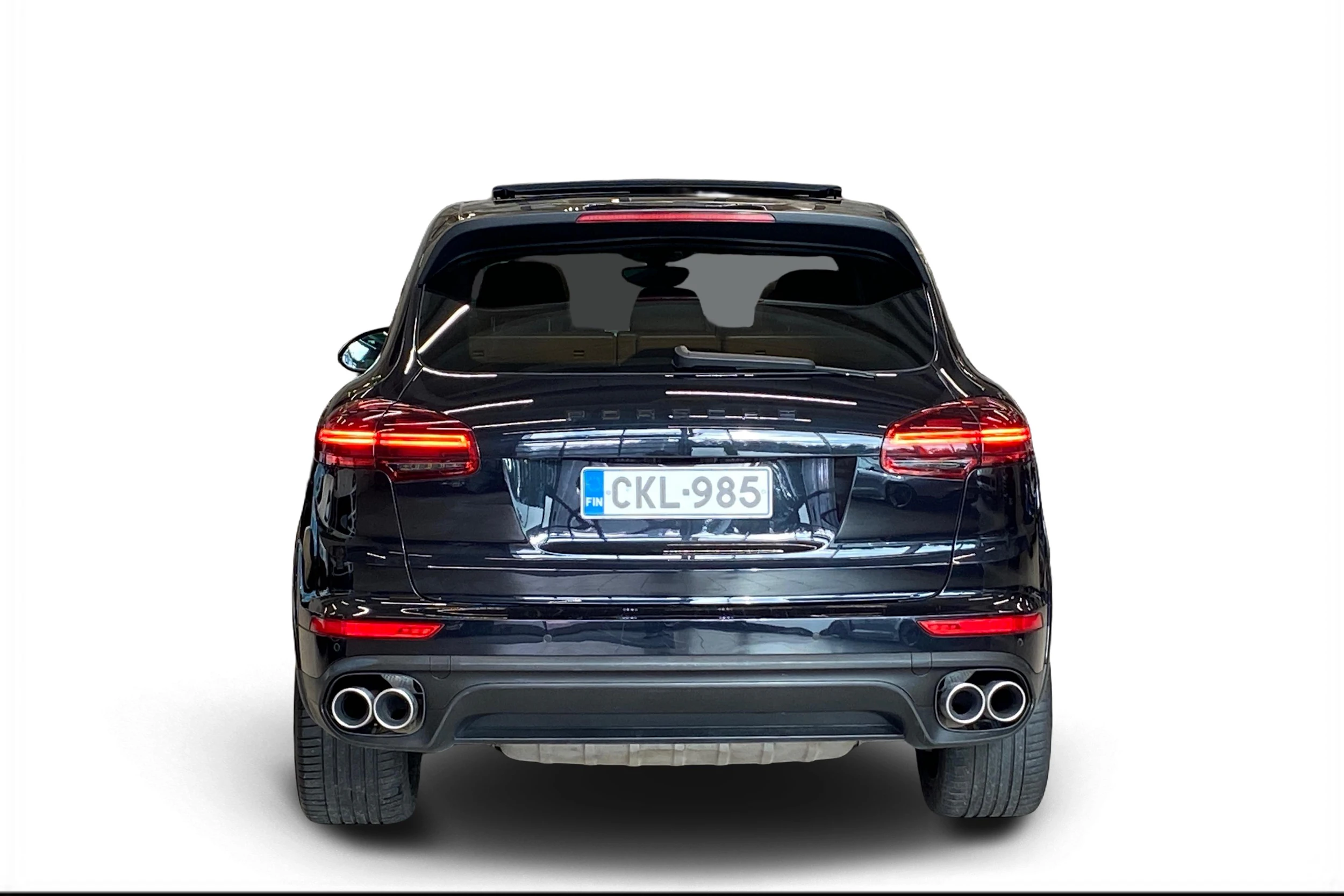 Musta Porsche Cayenne 2017 kuva 3.