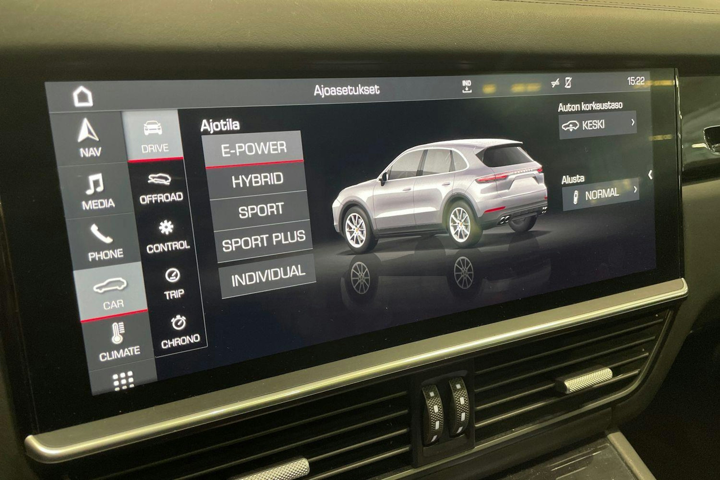 Sininen Porsche Cayenne 2018 kuva 11.