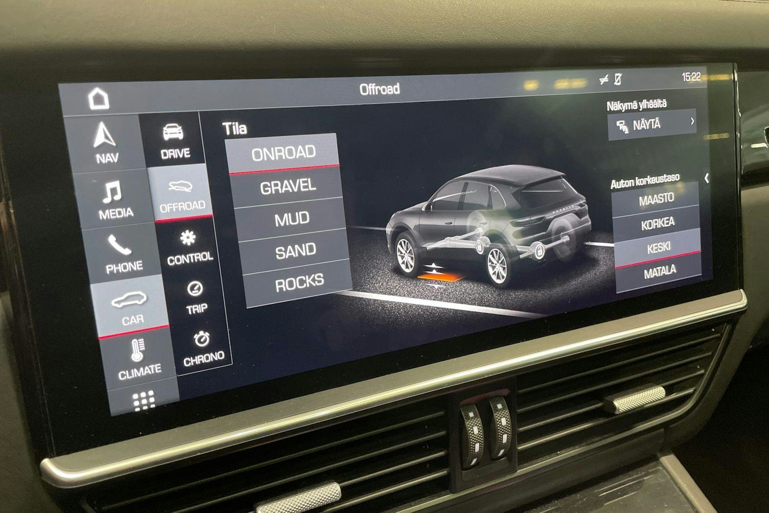 Sininen Porsche Cayenne 2018 kuva 12.