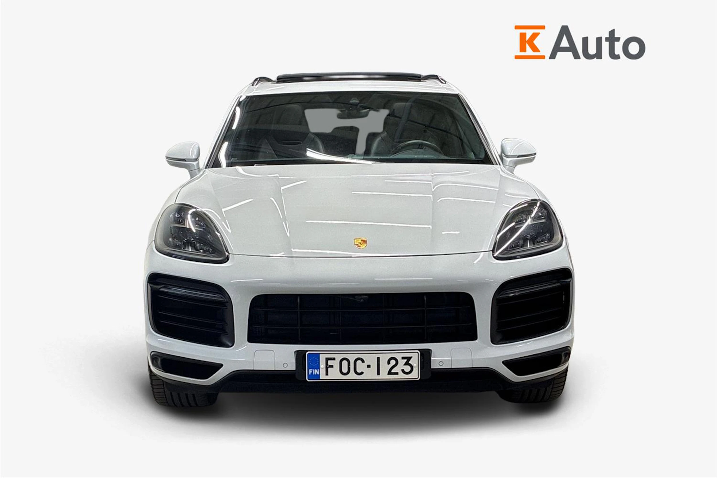 Valkoinen Porsche Cayenne 2019 kuva 4.