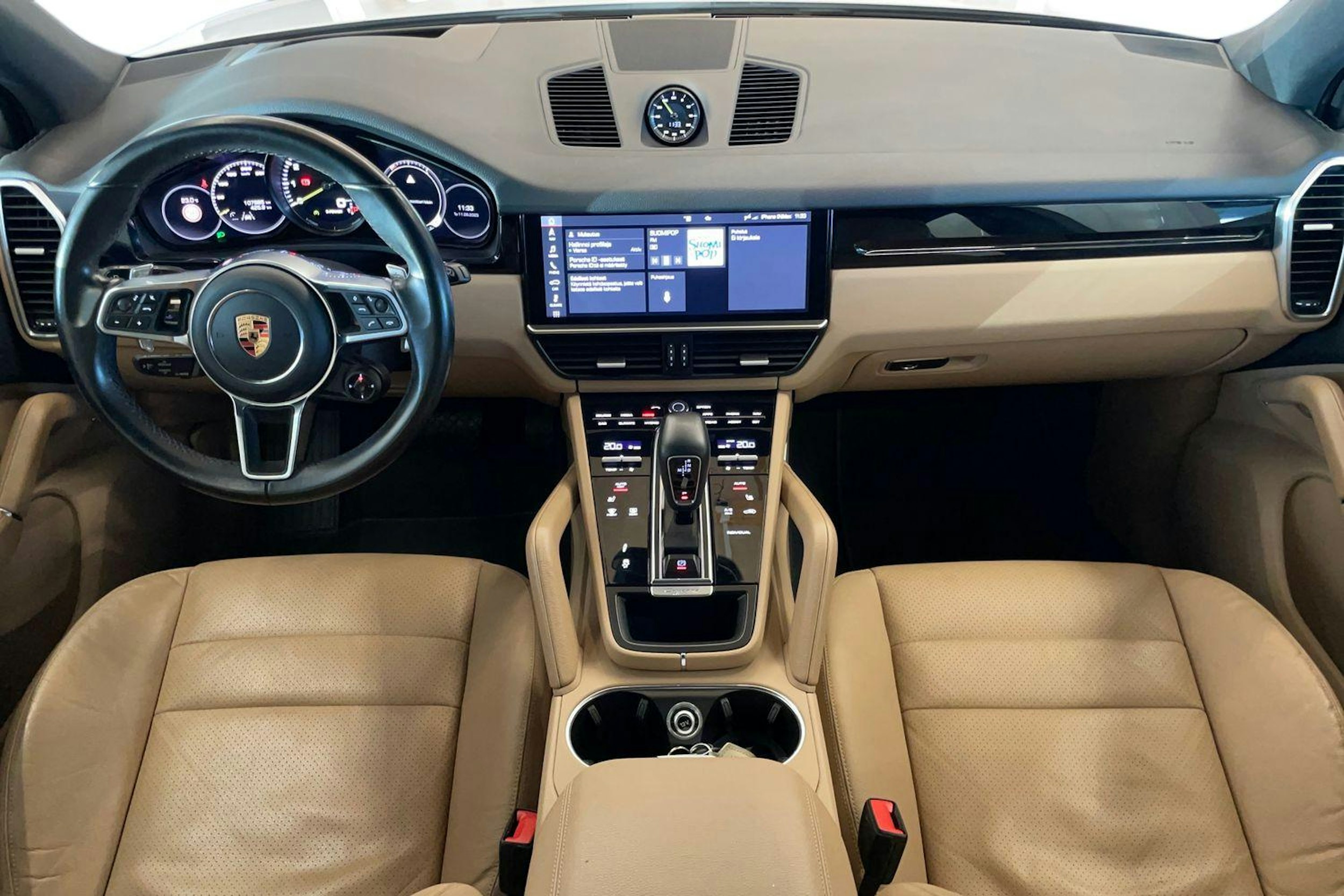 Valkoinen Porsche Cayenne 2019 kuva 7.