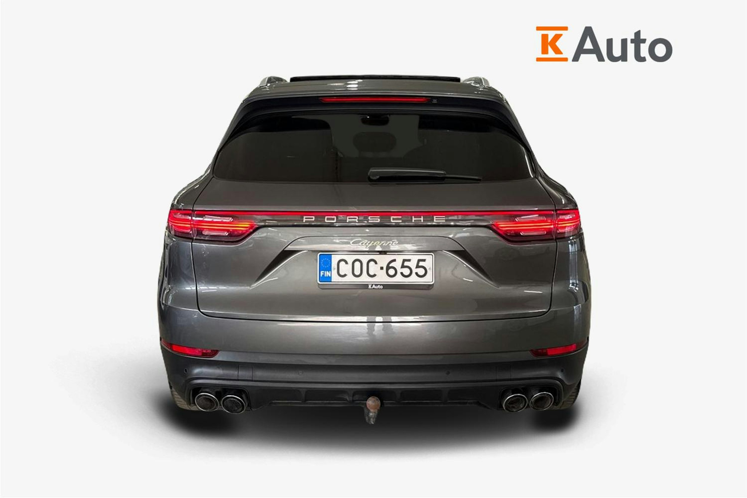 harmaa Porsche Cayenne 2020 kuva 3.