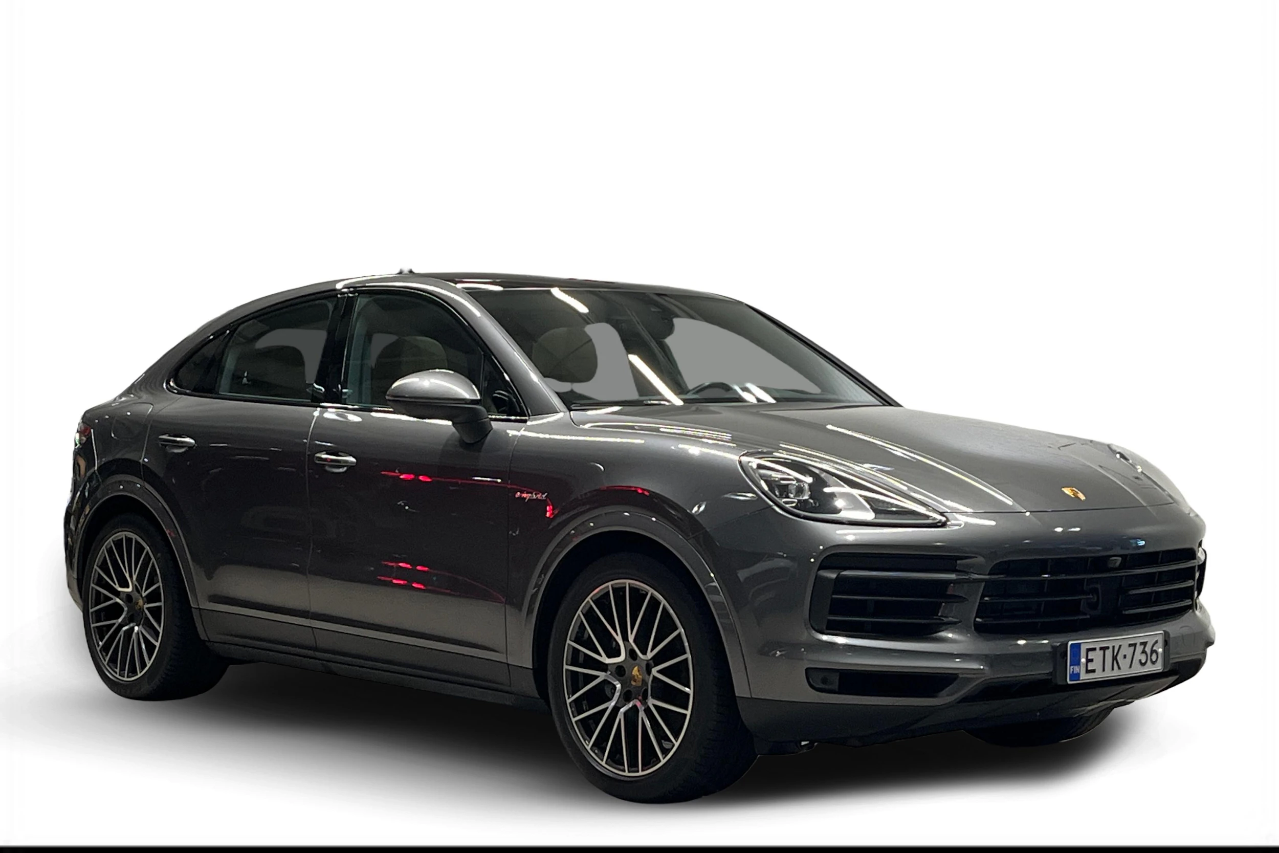 met. Harmaa Porsche Cayenne 2020 kuva 1.